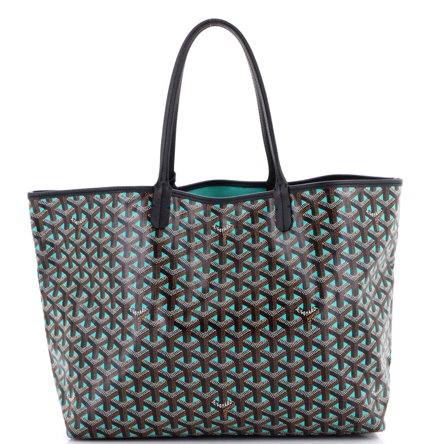 Goyard Saint Louis Tote Claire Voie Coated Canvas PM