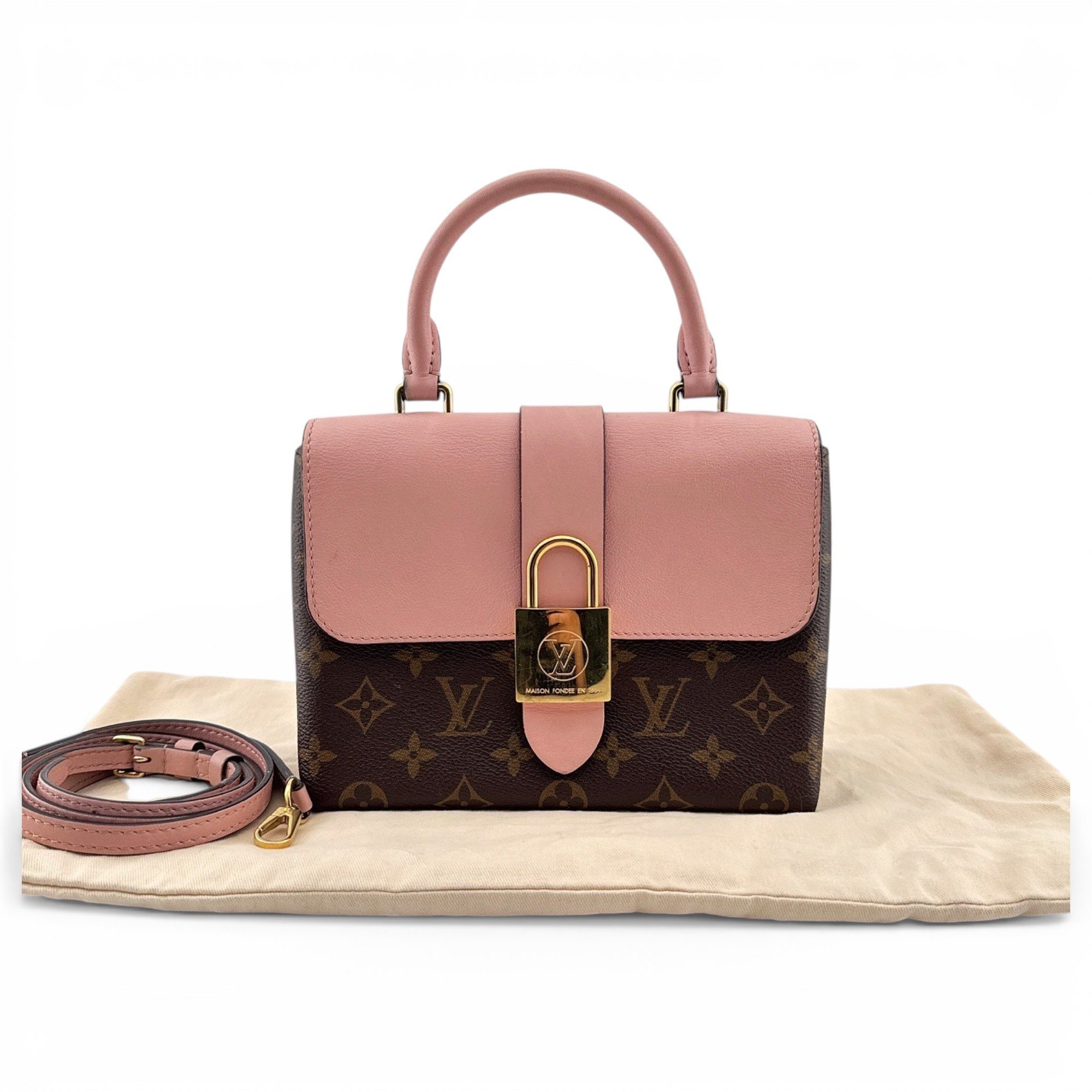 Locky BB leather handbag