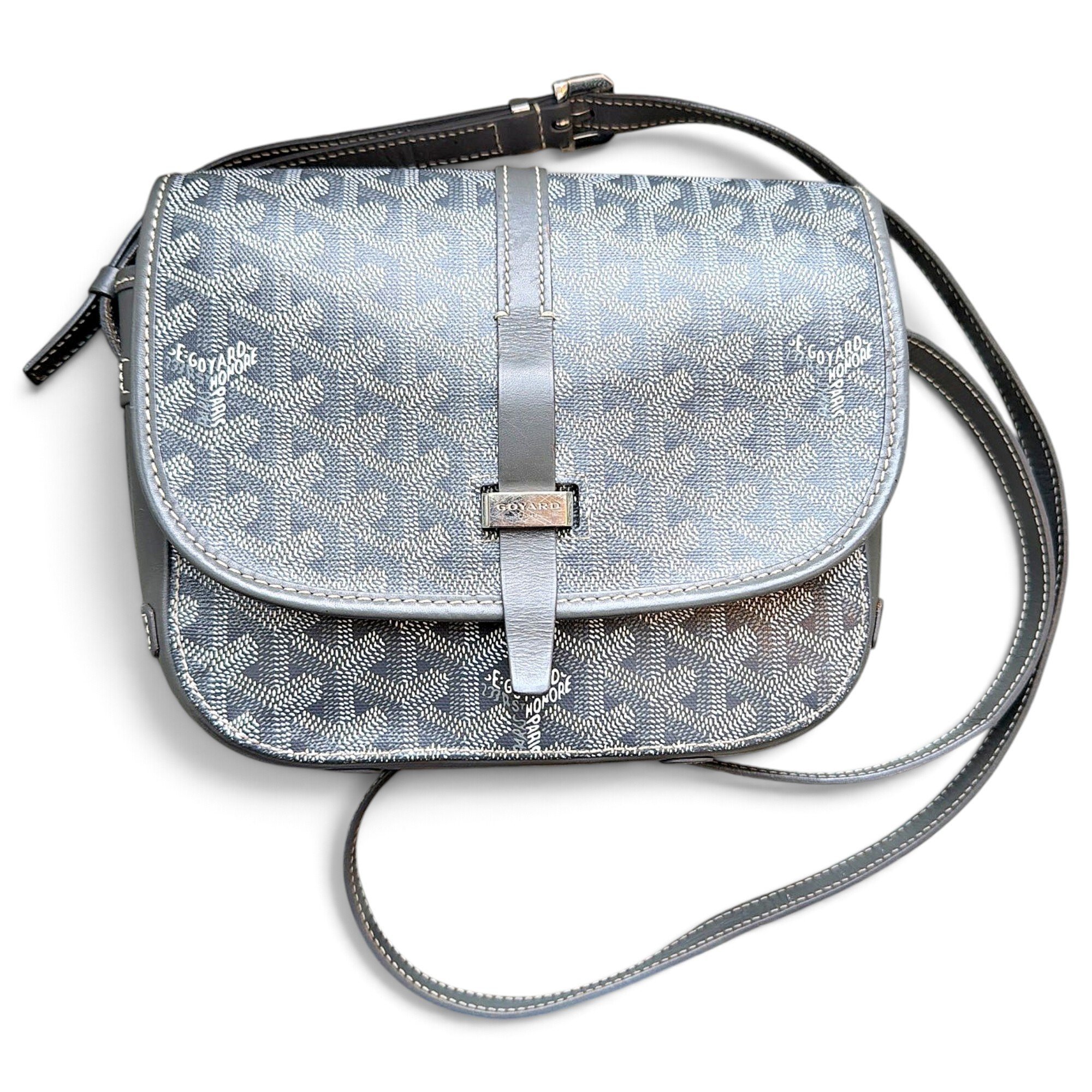 Belvedère leather crossbody bag