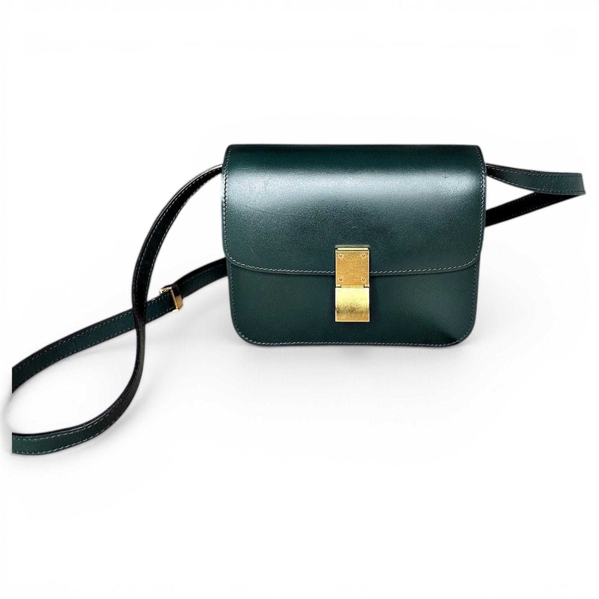 Classic leather handbag