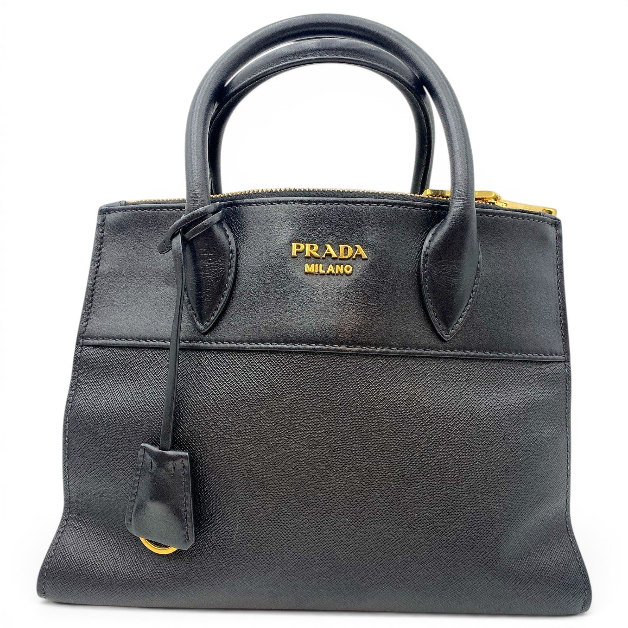 Bibliothèque leather tote