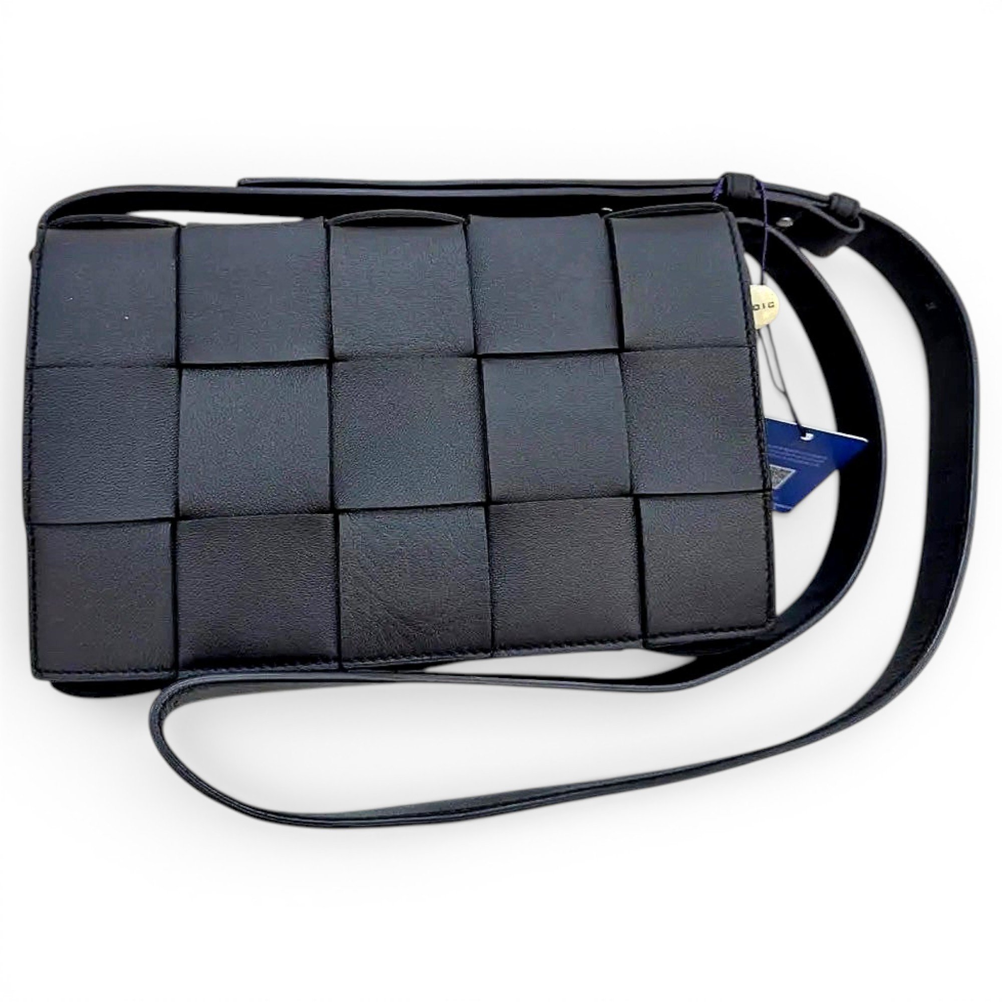 Cassette leather crossbody bag