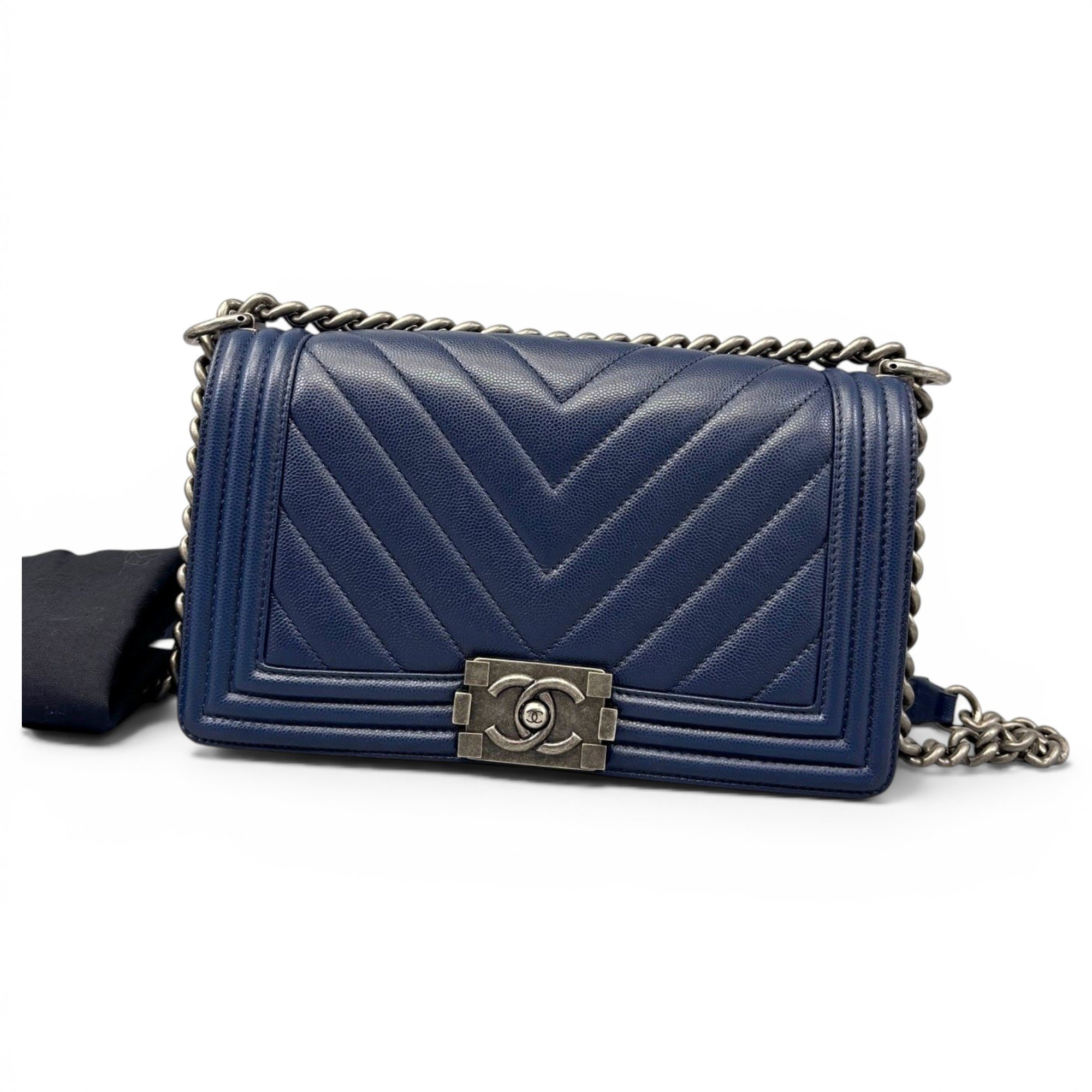 Boy leather handbag