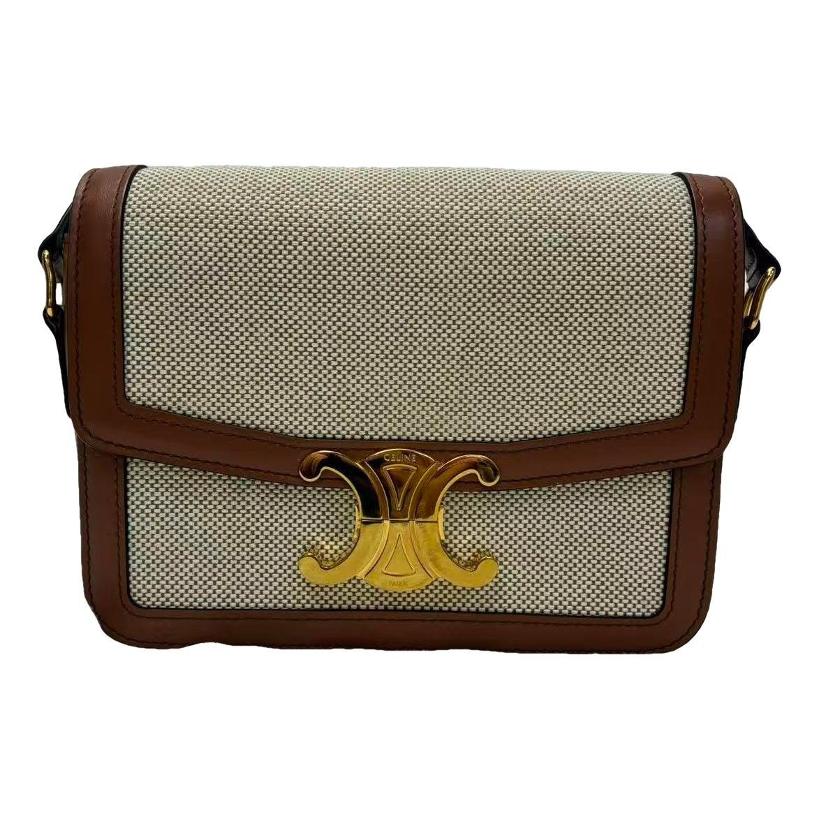 Triomphe cloth handbag
