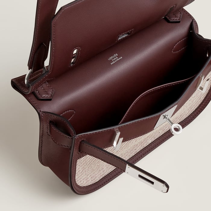 Jypsiere Mini Toile & Cuir Bag