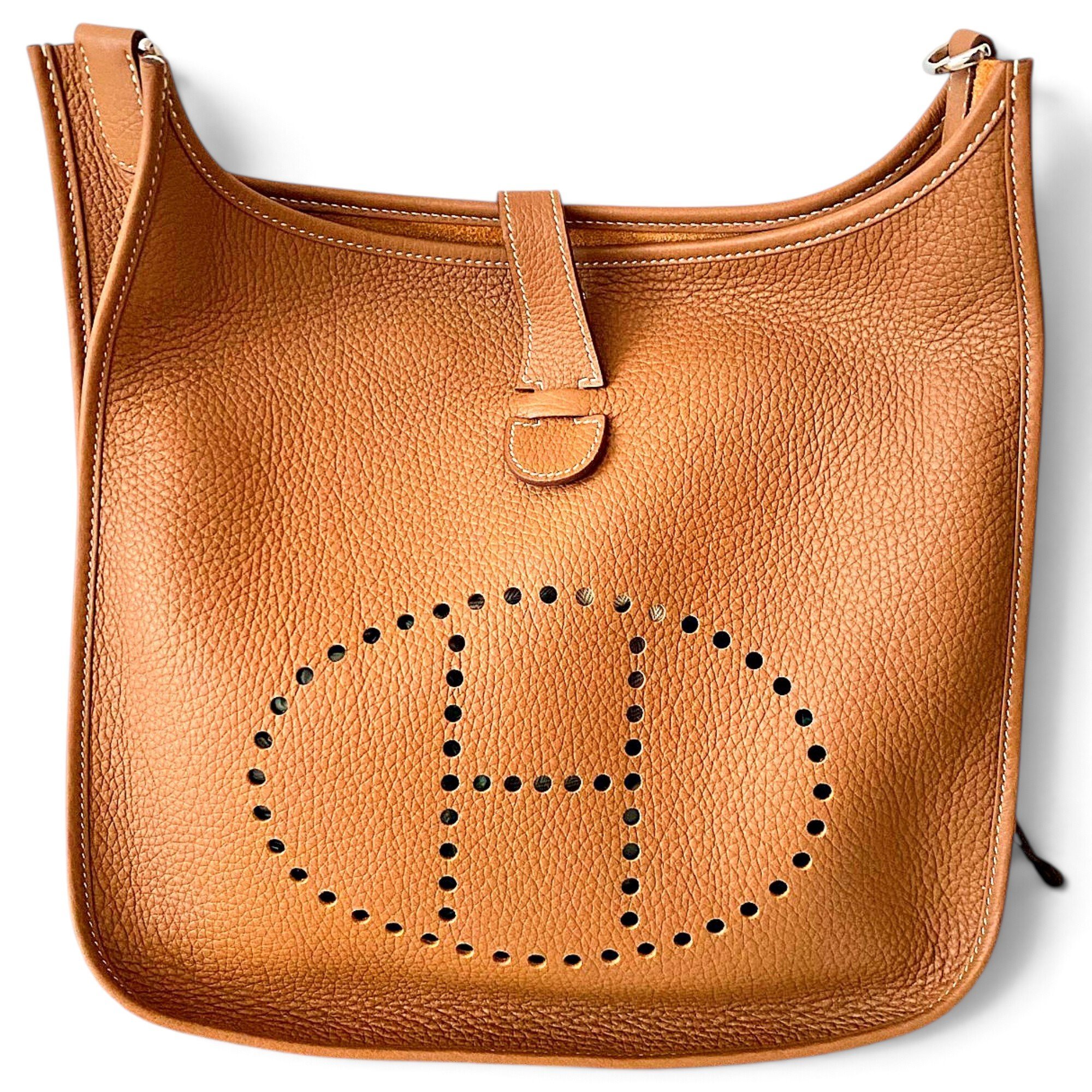 Evelyne leather crossbody bag