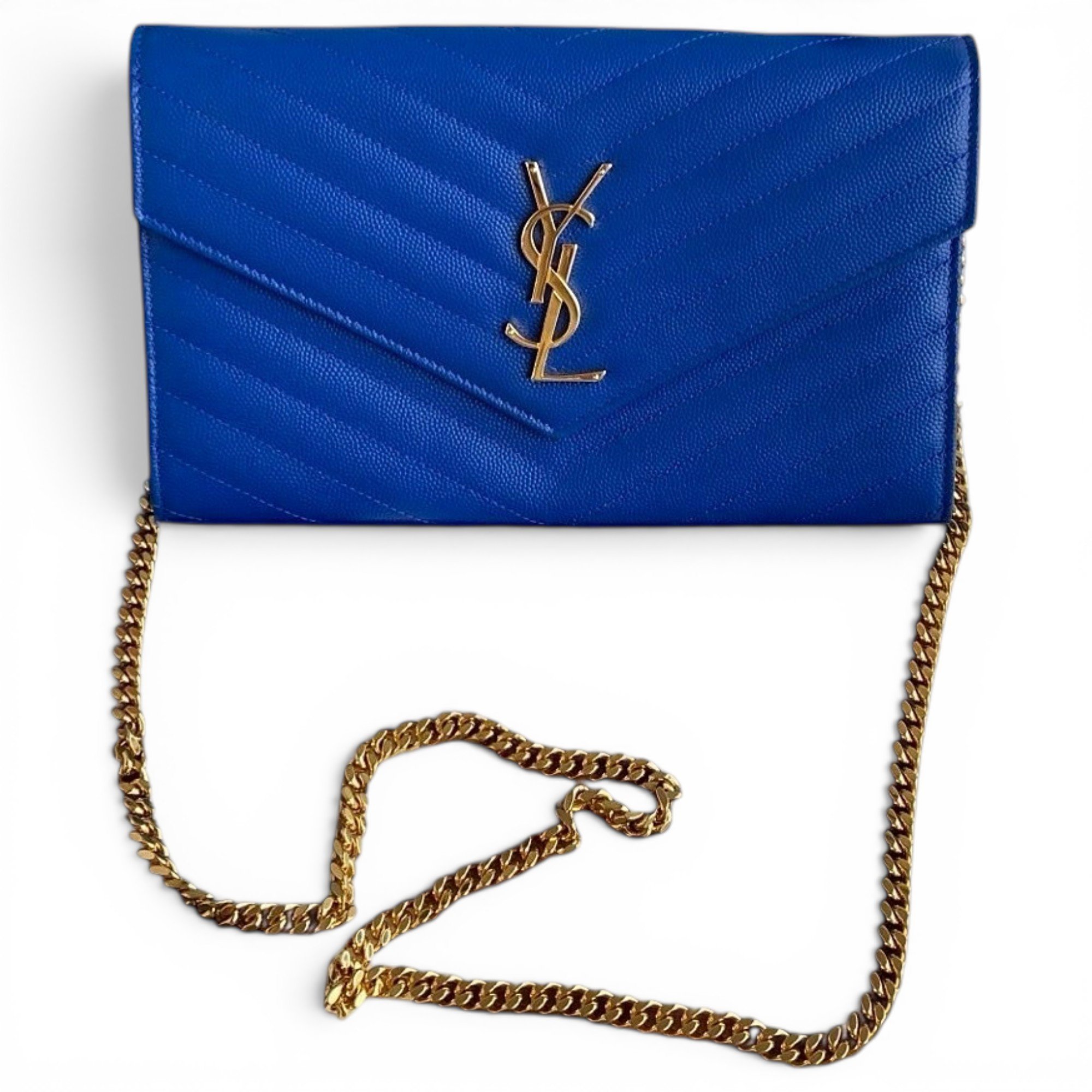 Portefeuille enveloppe leather handbag