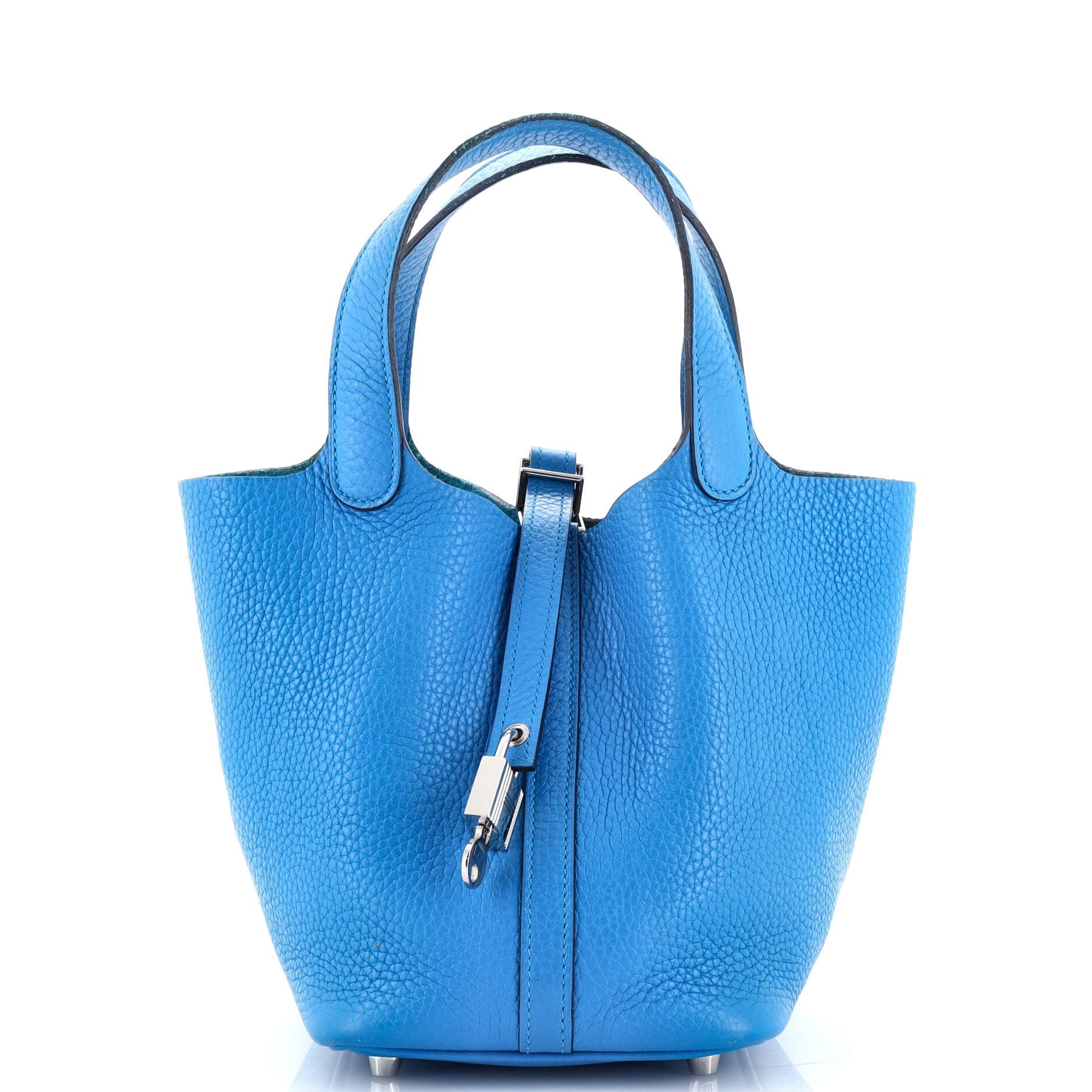 Hermes Picotin Lock Bag Clemence PM