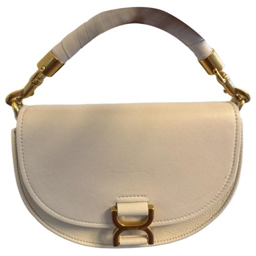Drew leather handbag