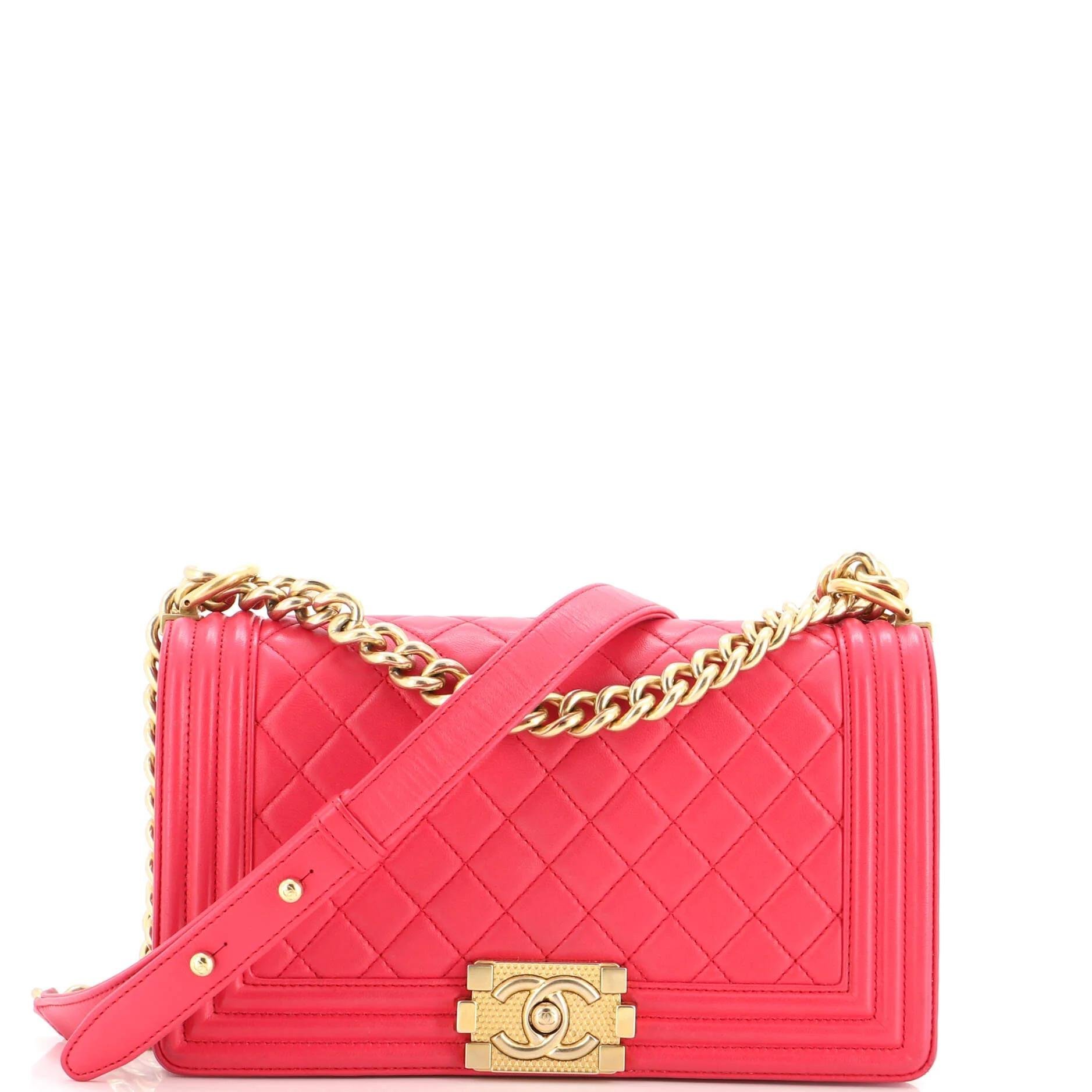 Chanel Boy leather handbag