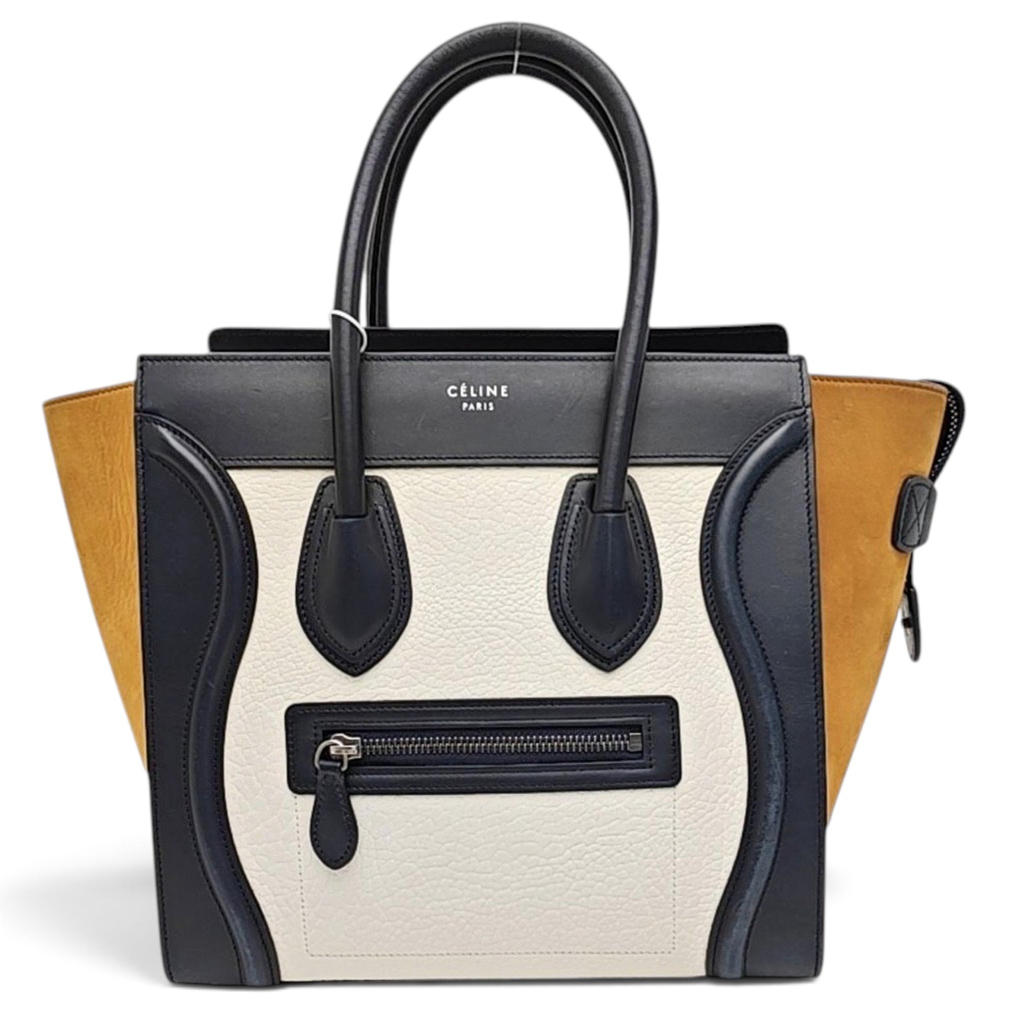 Luggage leather handbag