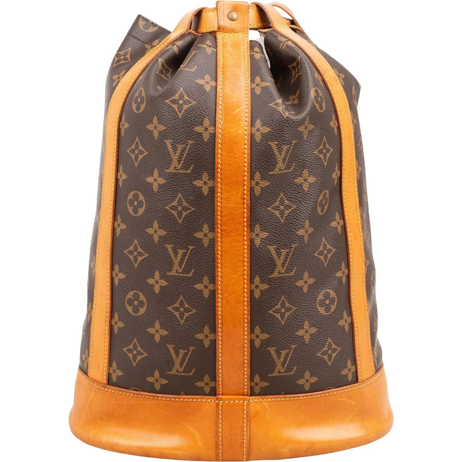 Louis Vuitton Randonnée leather backpack