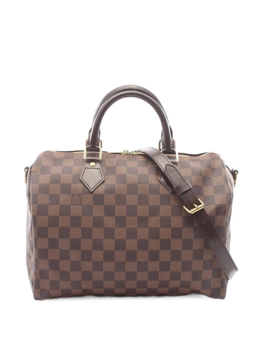 2012 30 Speedy Bandoulière Damier Ebene tote bag