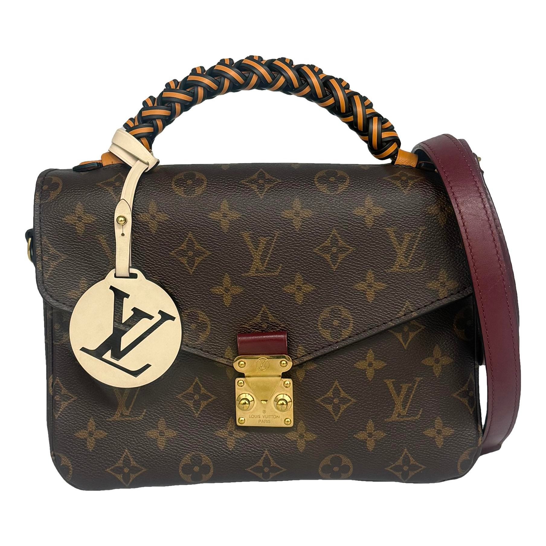 Metis leather handbag