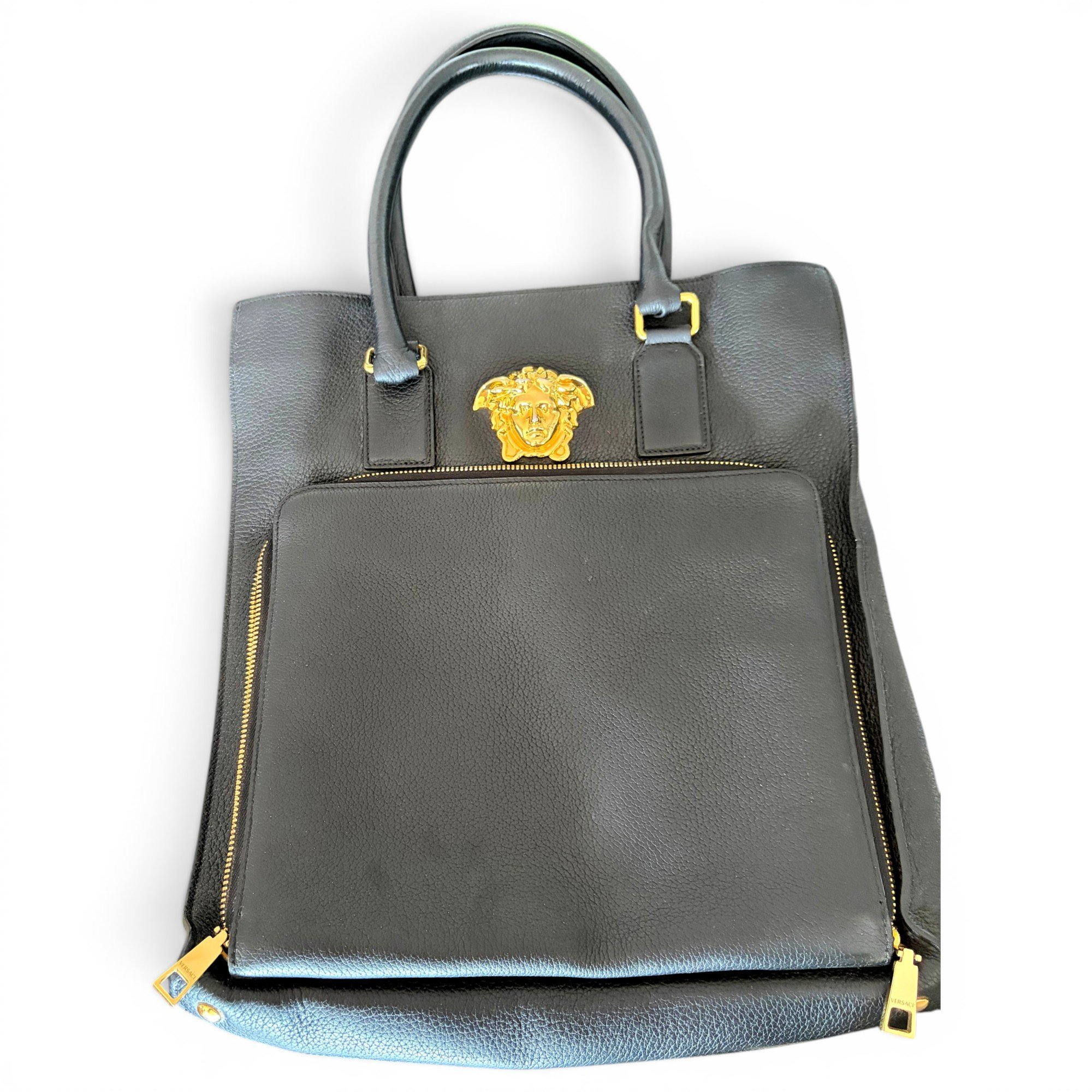 Palazzo Empire leather tote