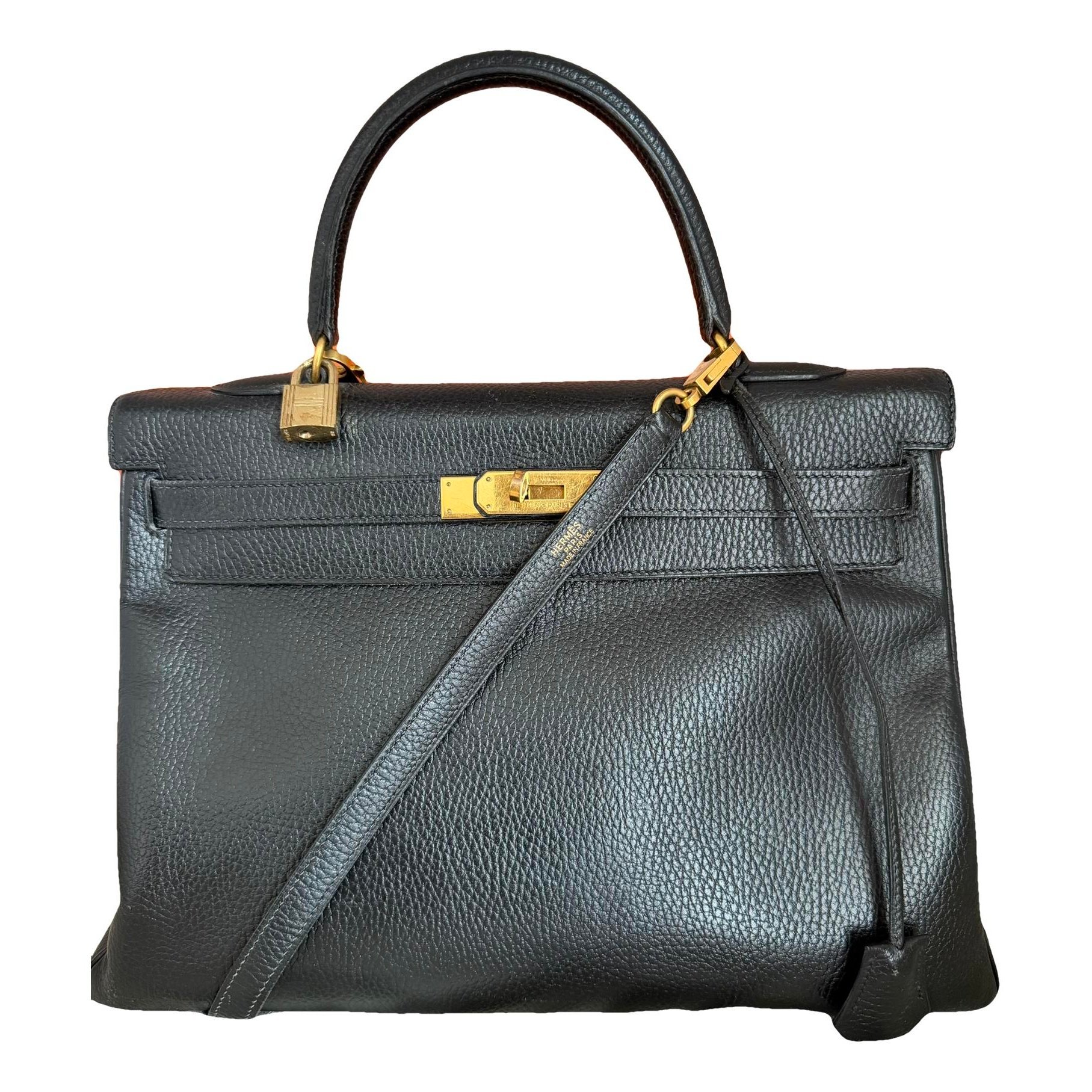 Kelly 35 leather handbag