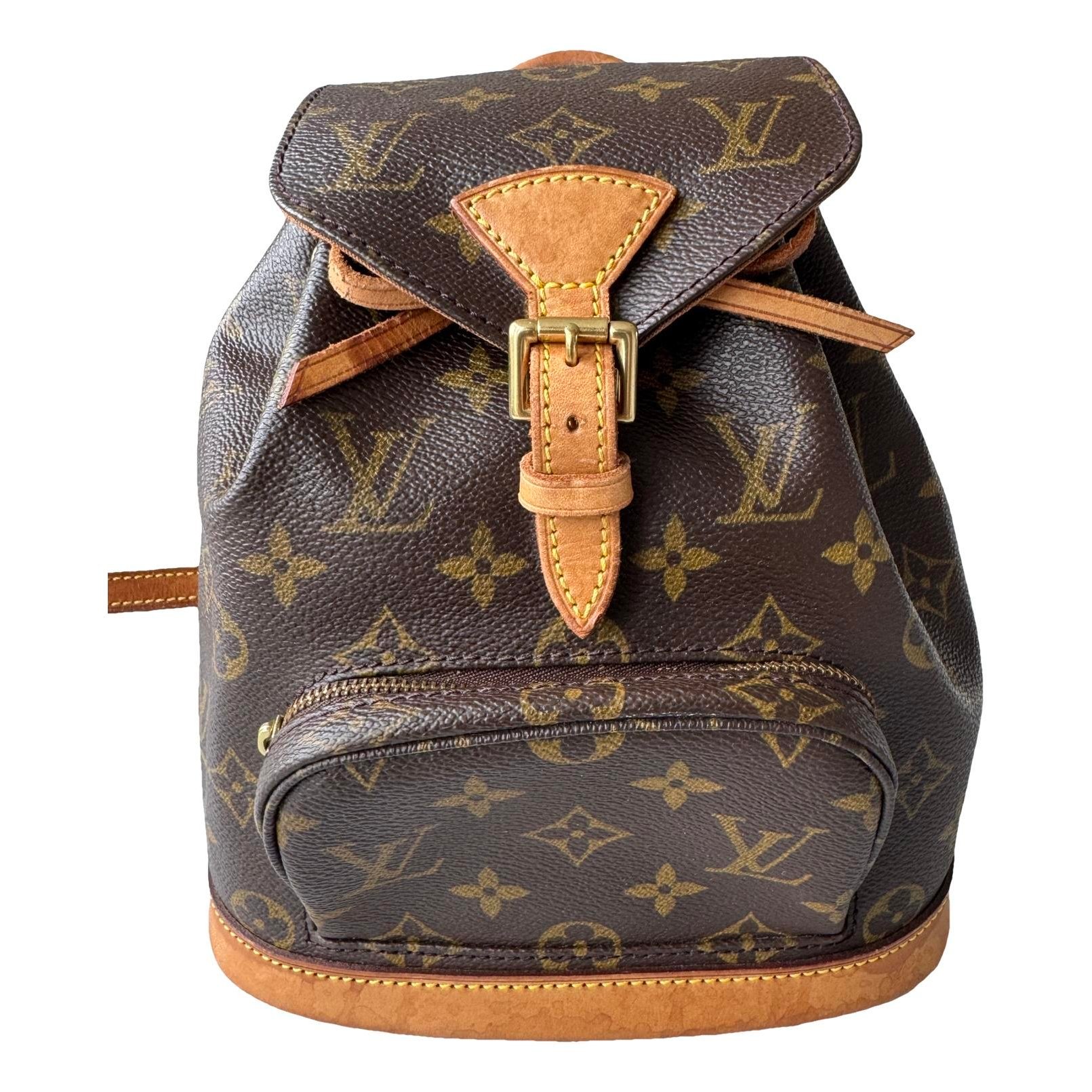 Montsouris Vintage cloth backpack