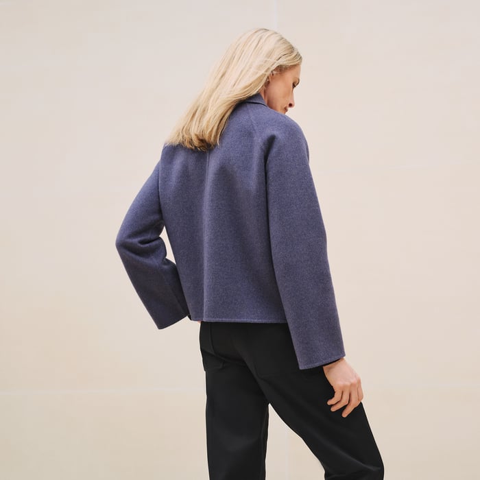Violet Améthyste Cashmere Jacket