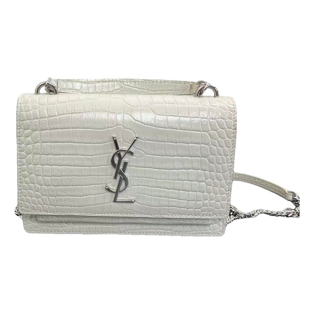 Sunset leather handbag
