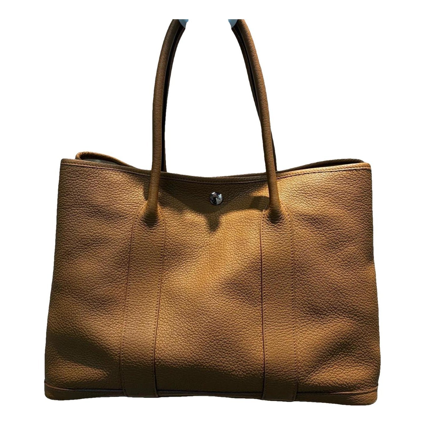 Leather tote