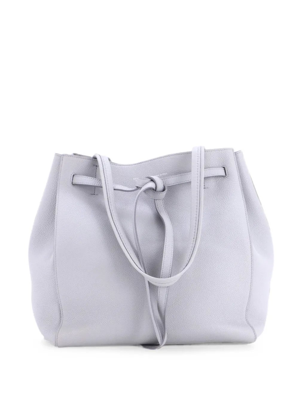 Phantom Tie Cabas Leather Medium tote bag