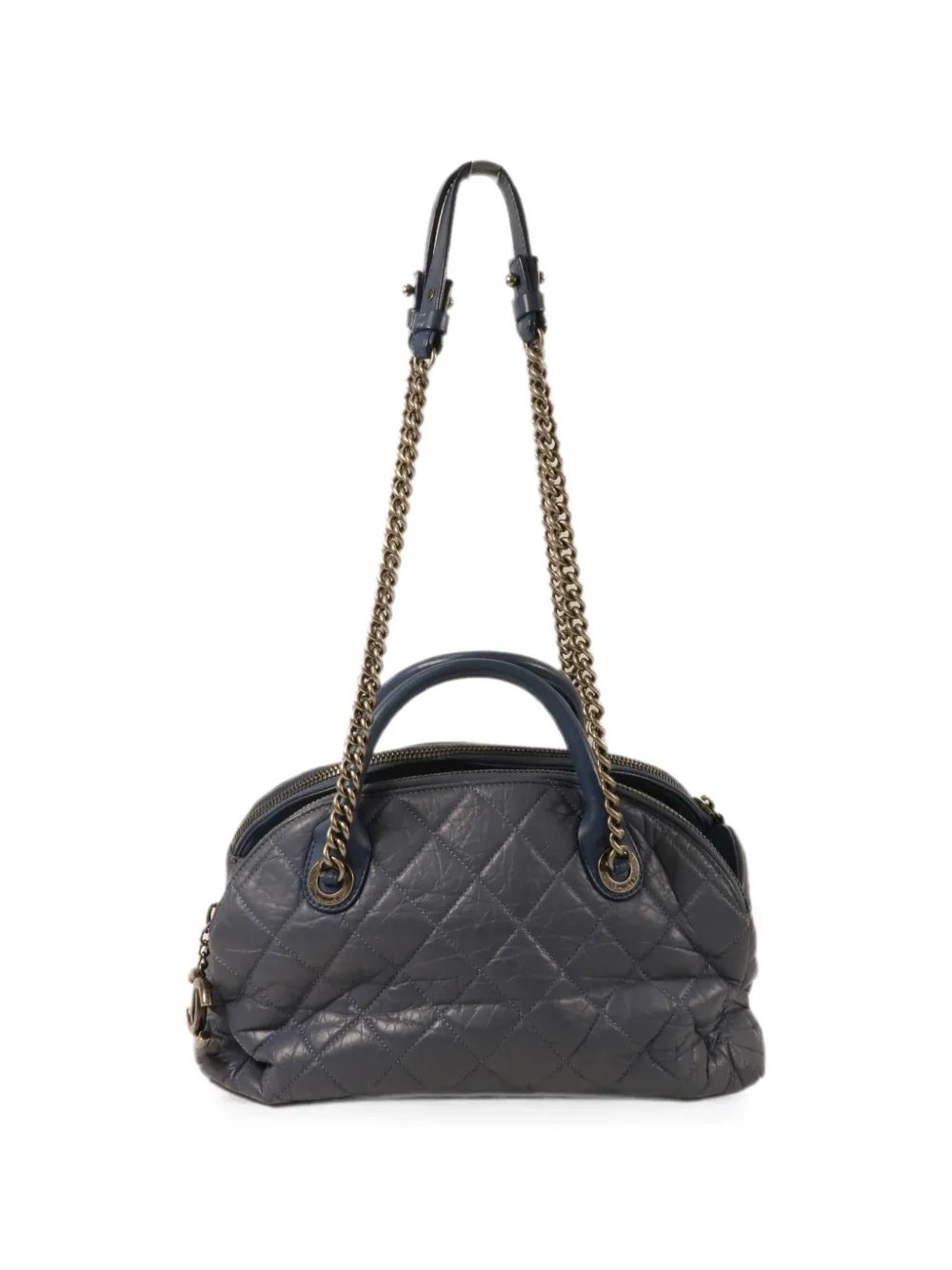 quilted CC shoulder bag