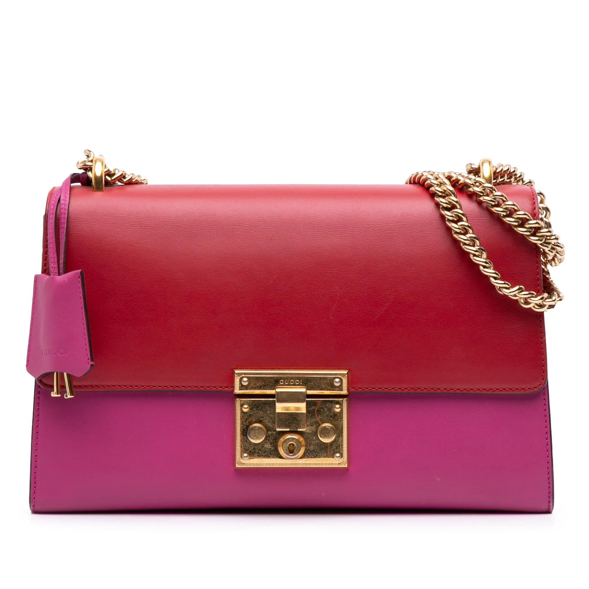 Padlock pony-style calfskin handbag