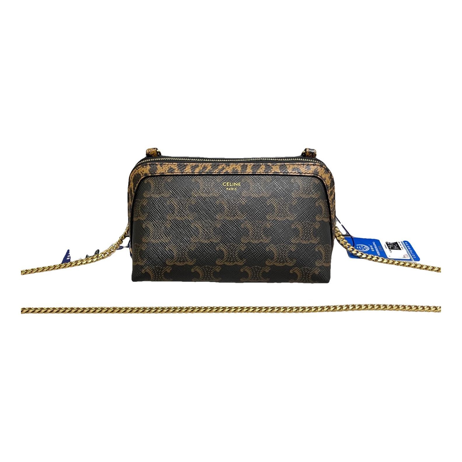 Leather handbag