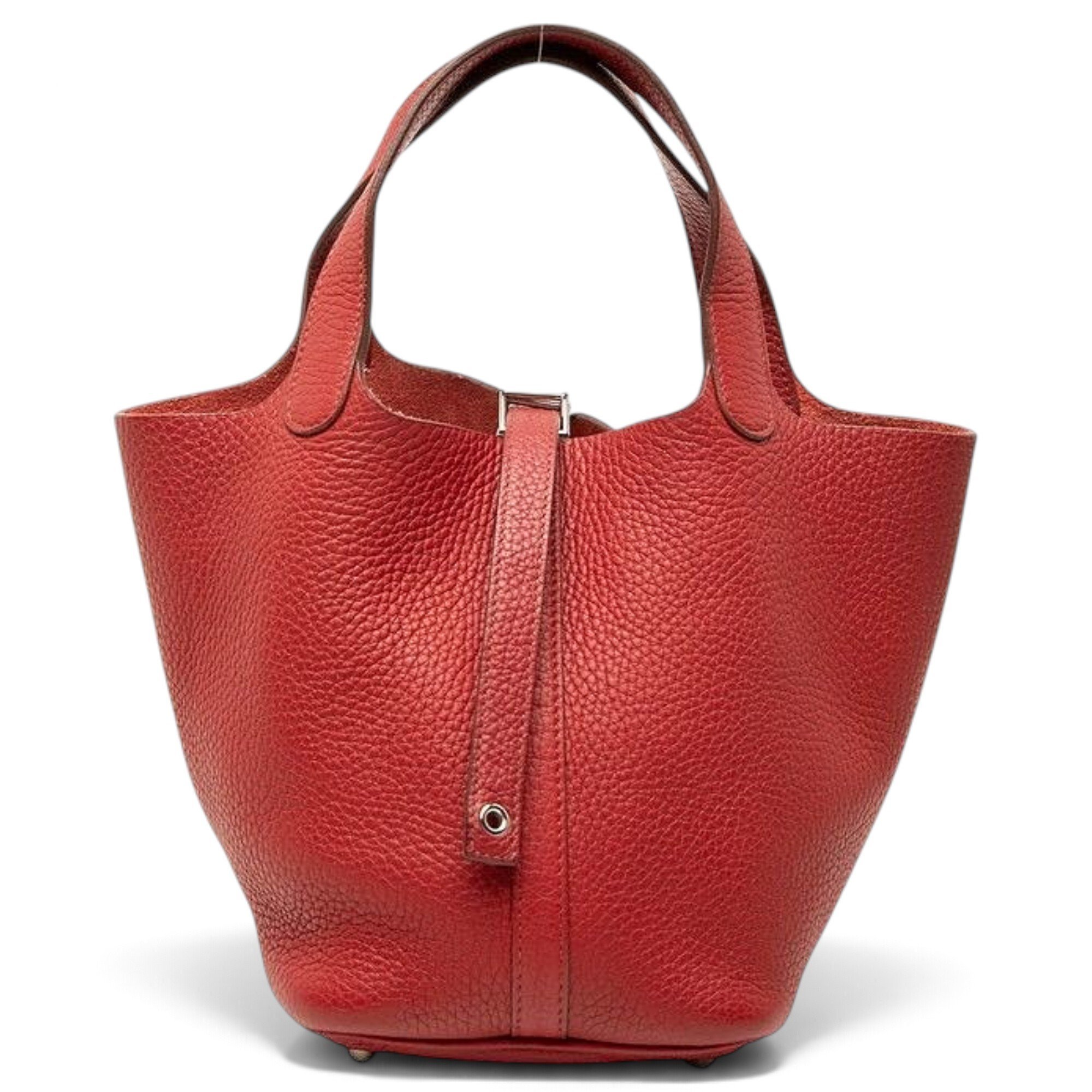 Picotin leather handbag