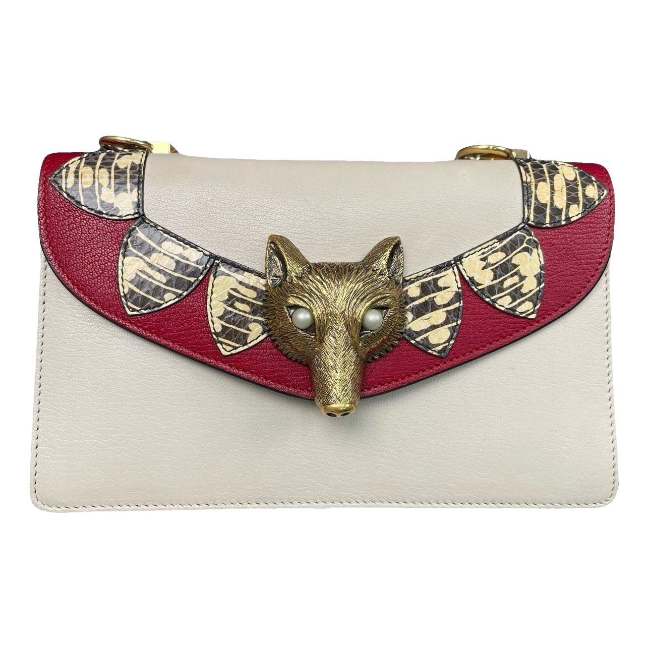 Animalier leather handbag