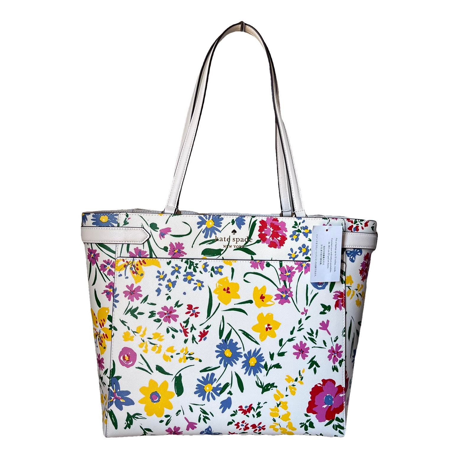 Leather tote