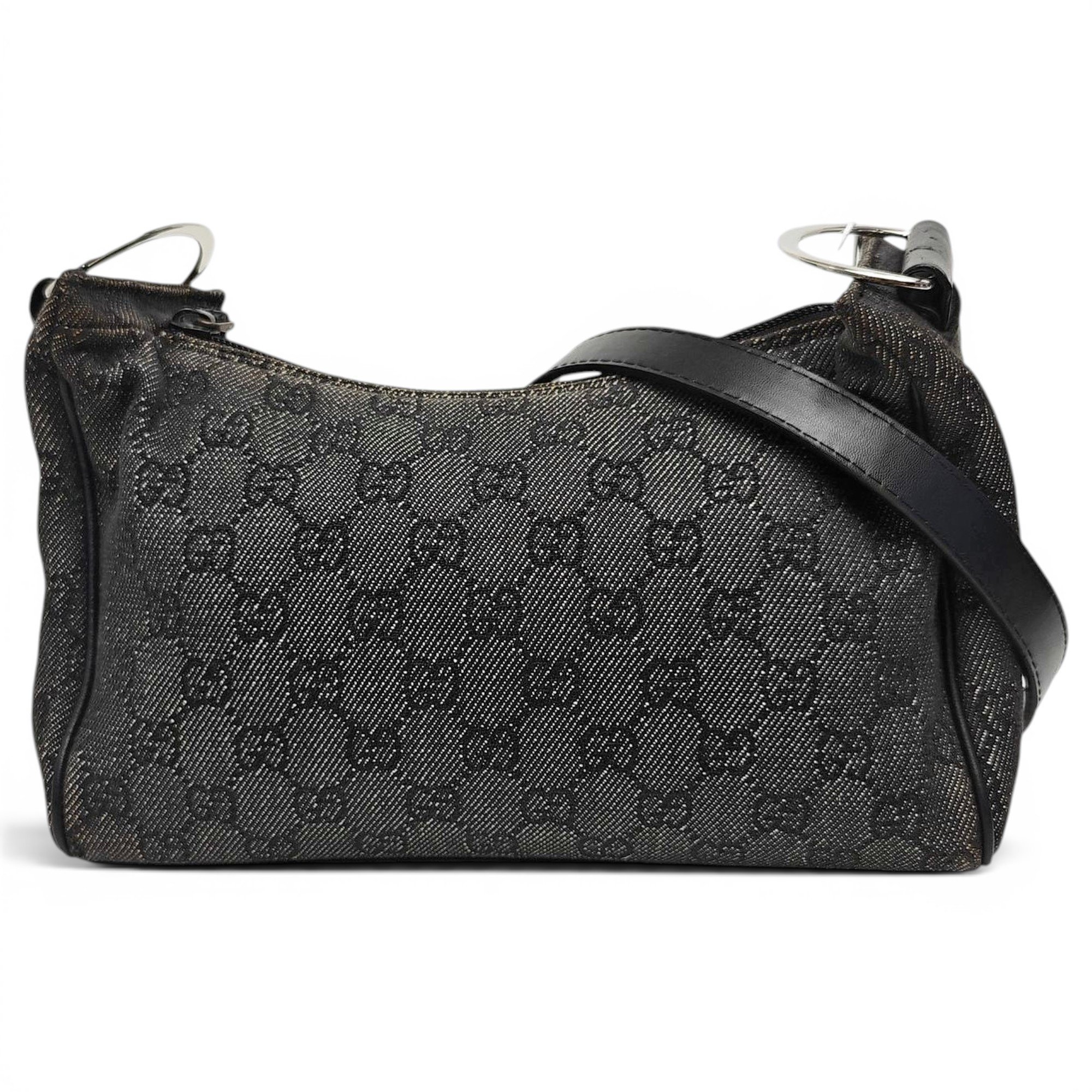 Half Horsebit cloth handbag