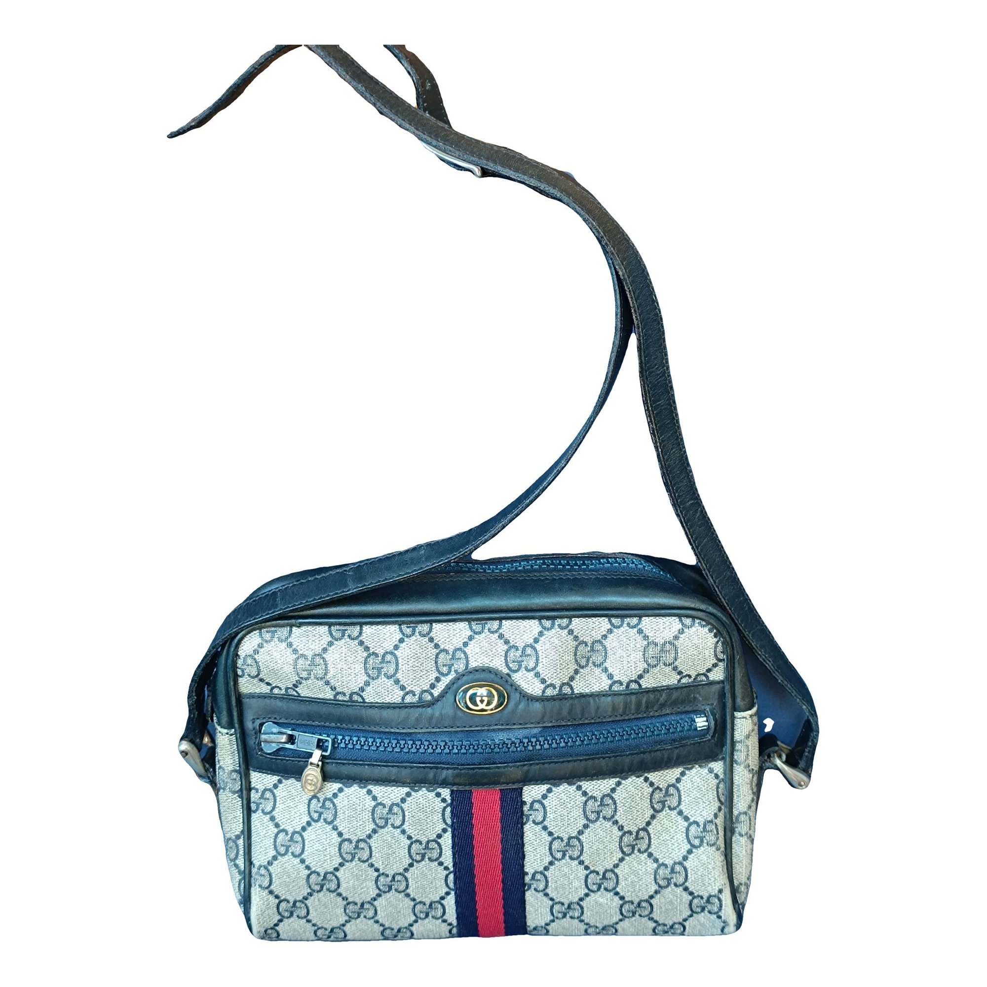 Ophidia leather crossbody bag