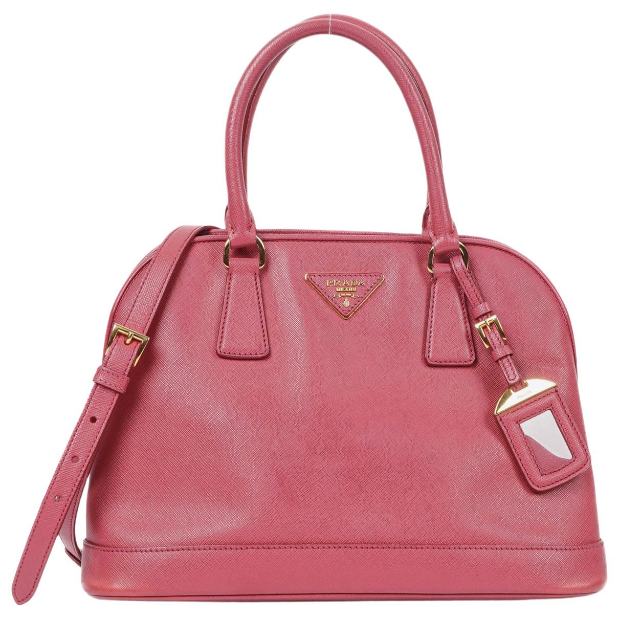 Promenade leather handbag