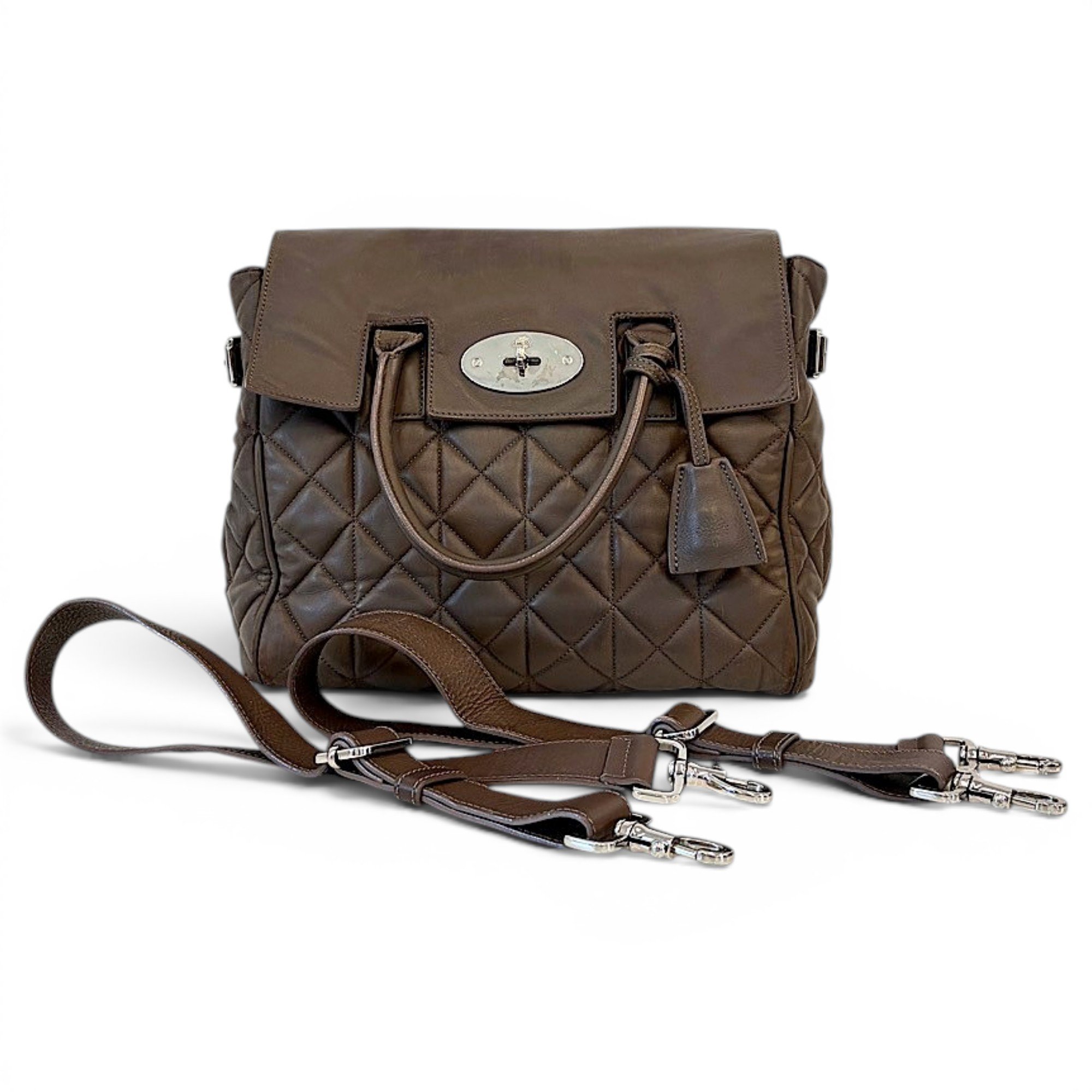 Cara Delevigne leather handbag