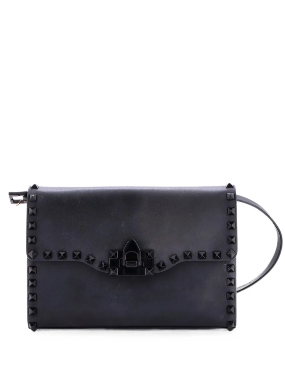 Rockstud Flip Lock Flap Bag Leather Medium crossbody bag