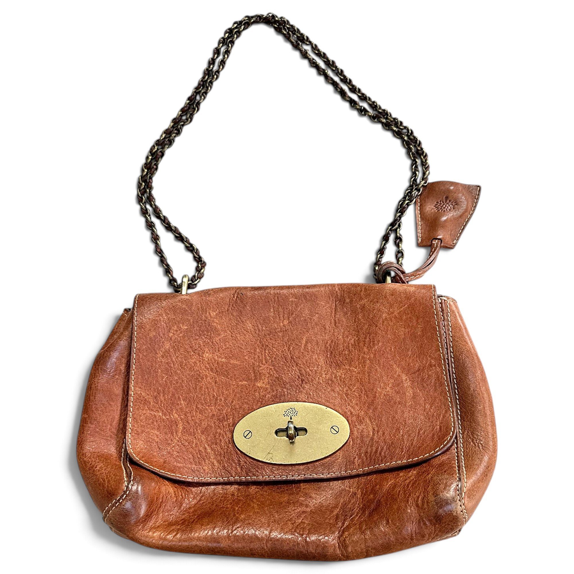 Lily leather handbag