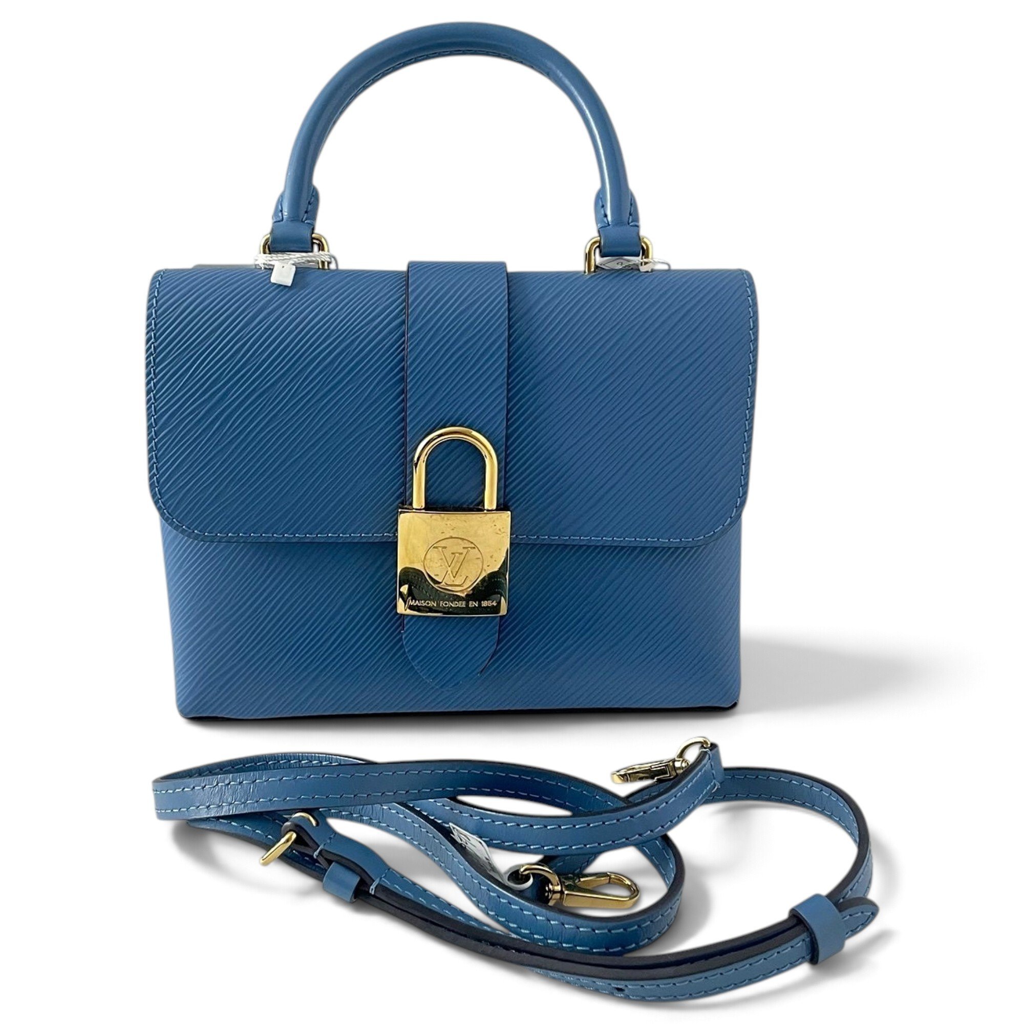 Louis Vuitton Locky BB leather handbag