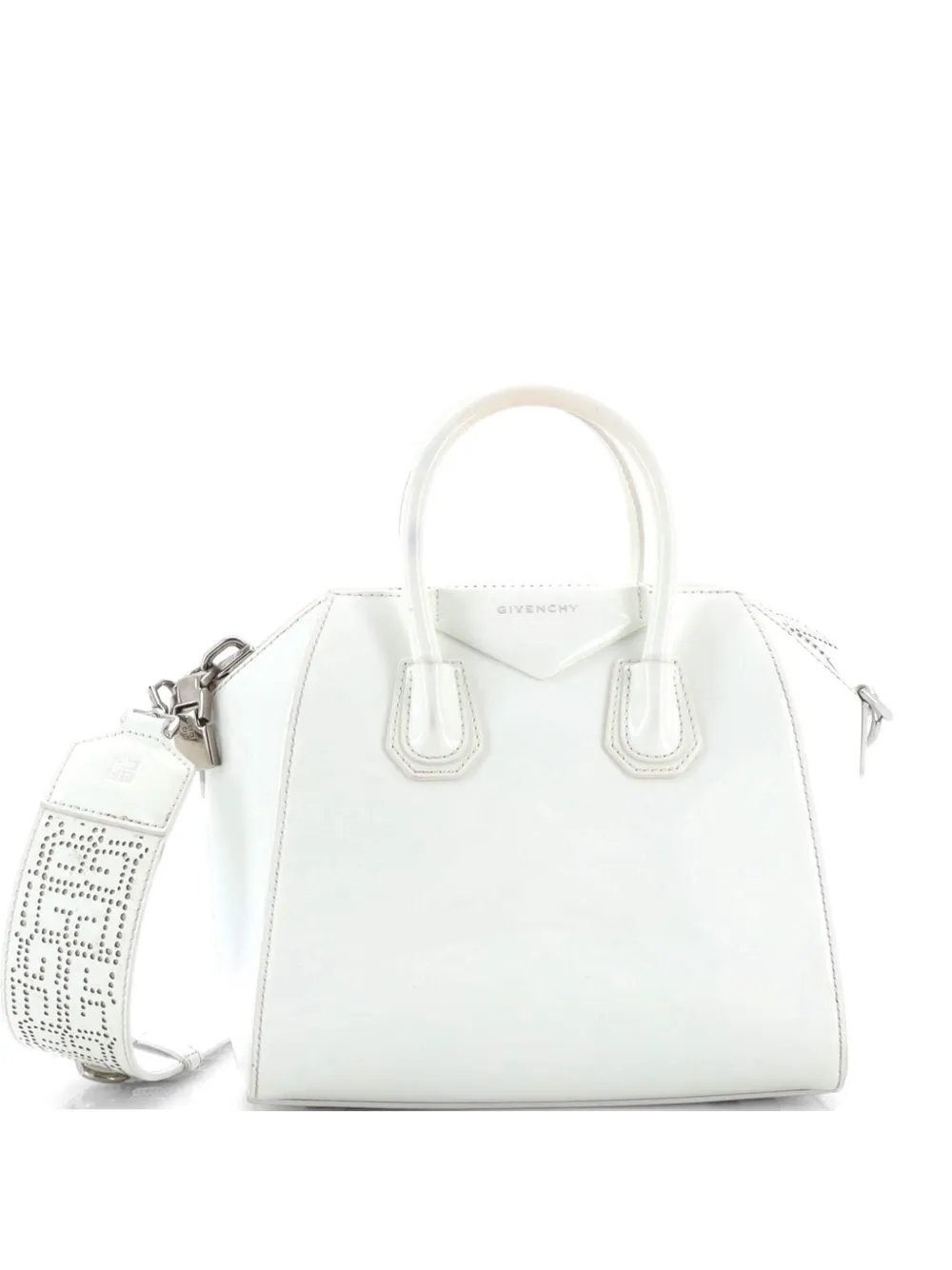 Antigona Bag Glazed Leather Mini satchel