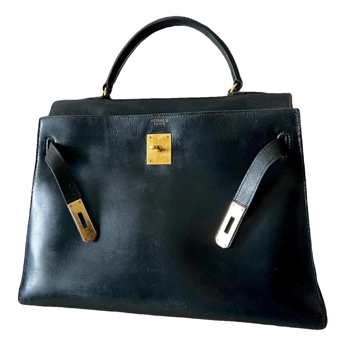 Hermes Kelly 32 Handbag Black