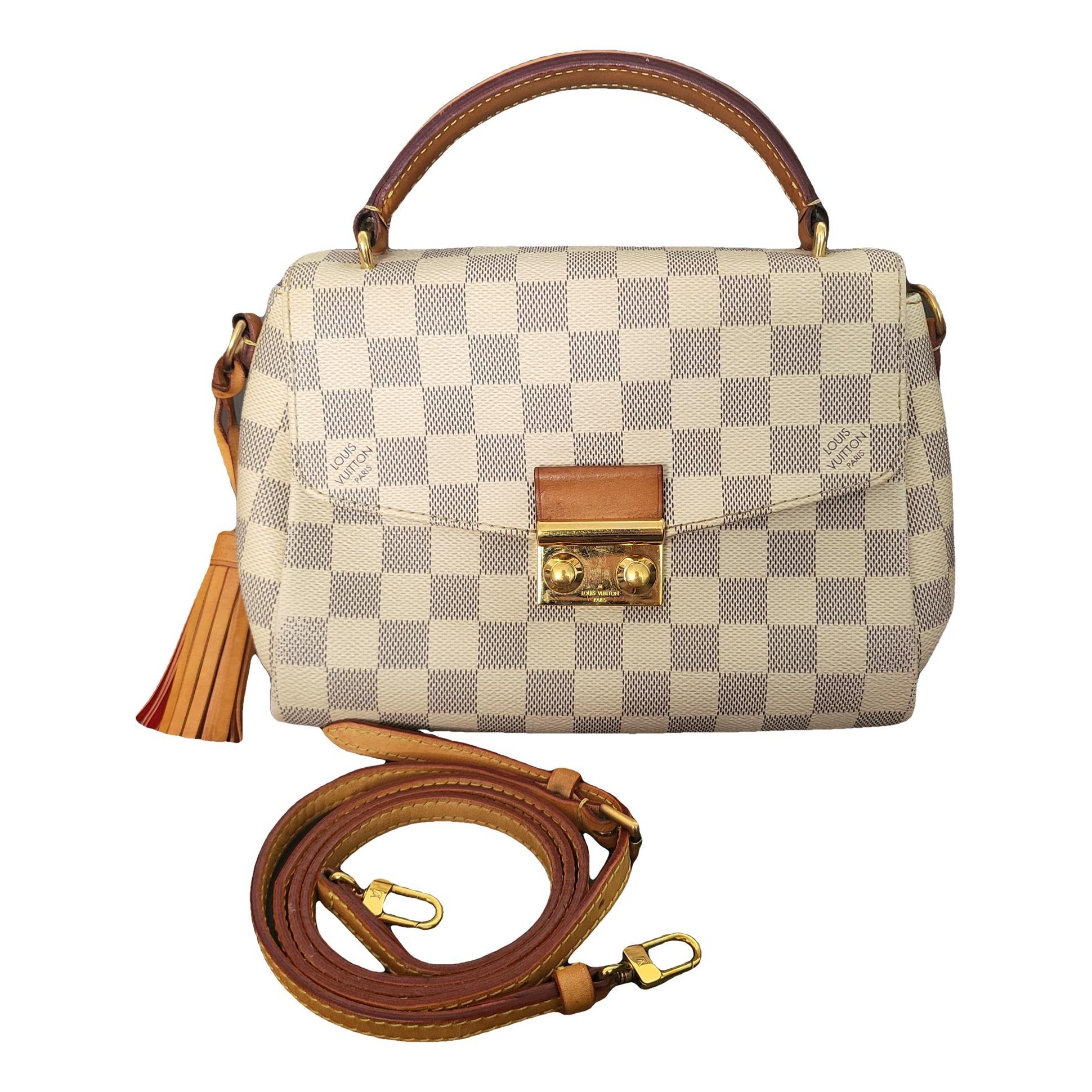 Croisette leather handbag