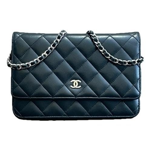 Wallet On Chain Timeless/Classique leather handbag