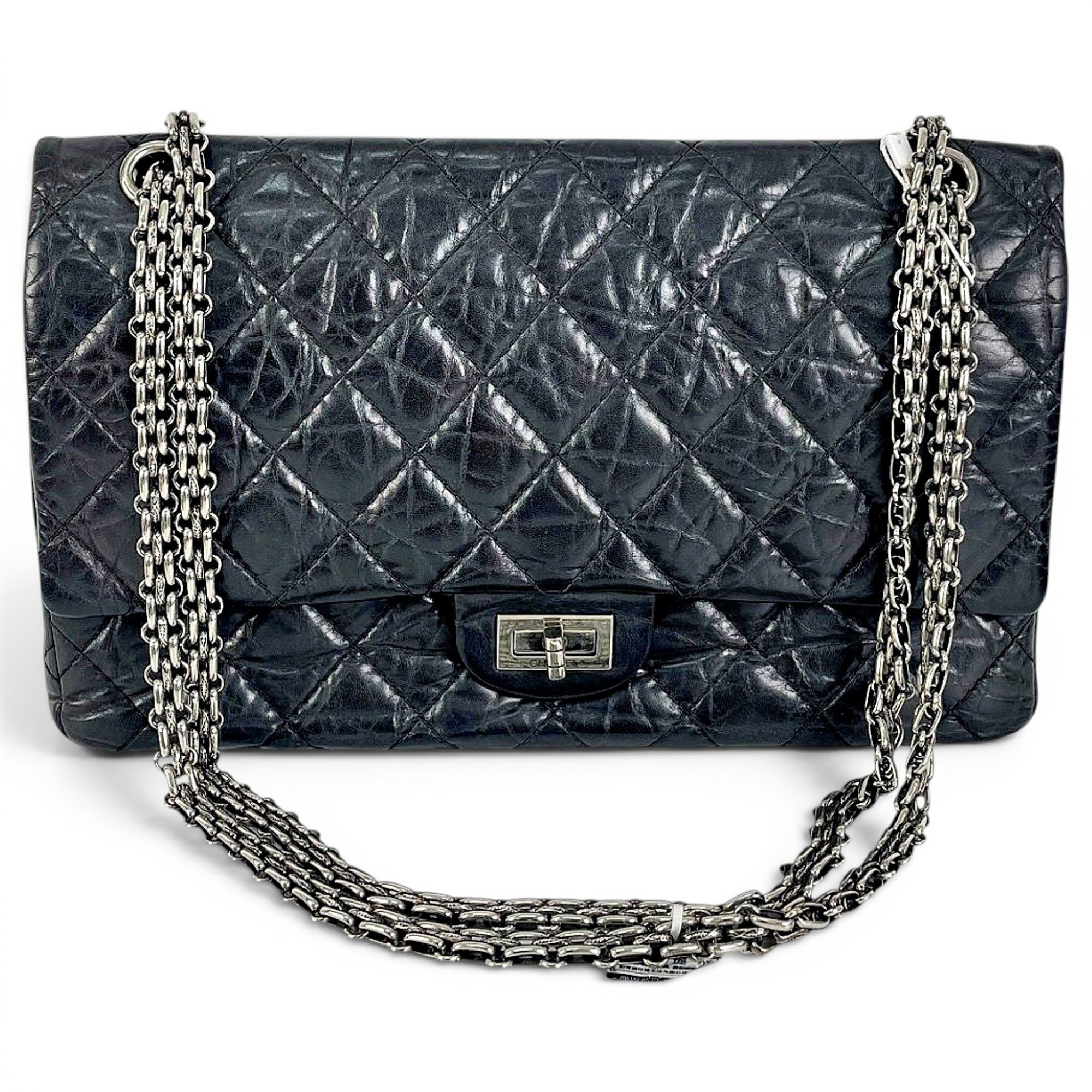 2.55 leather handbag