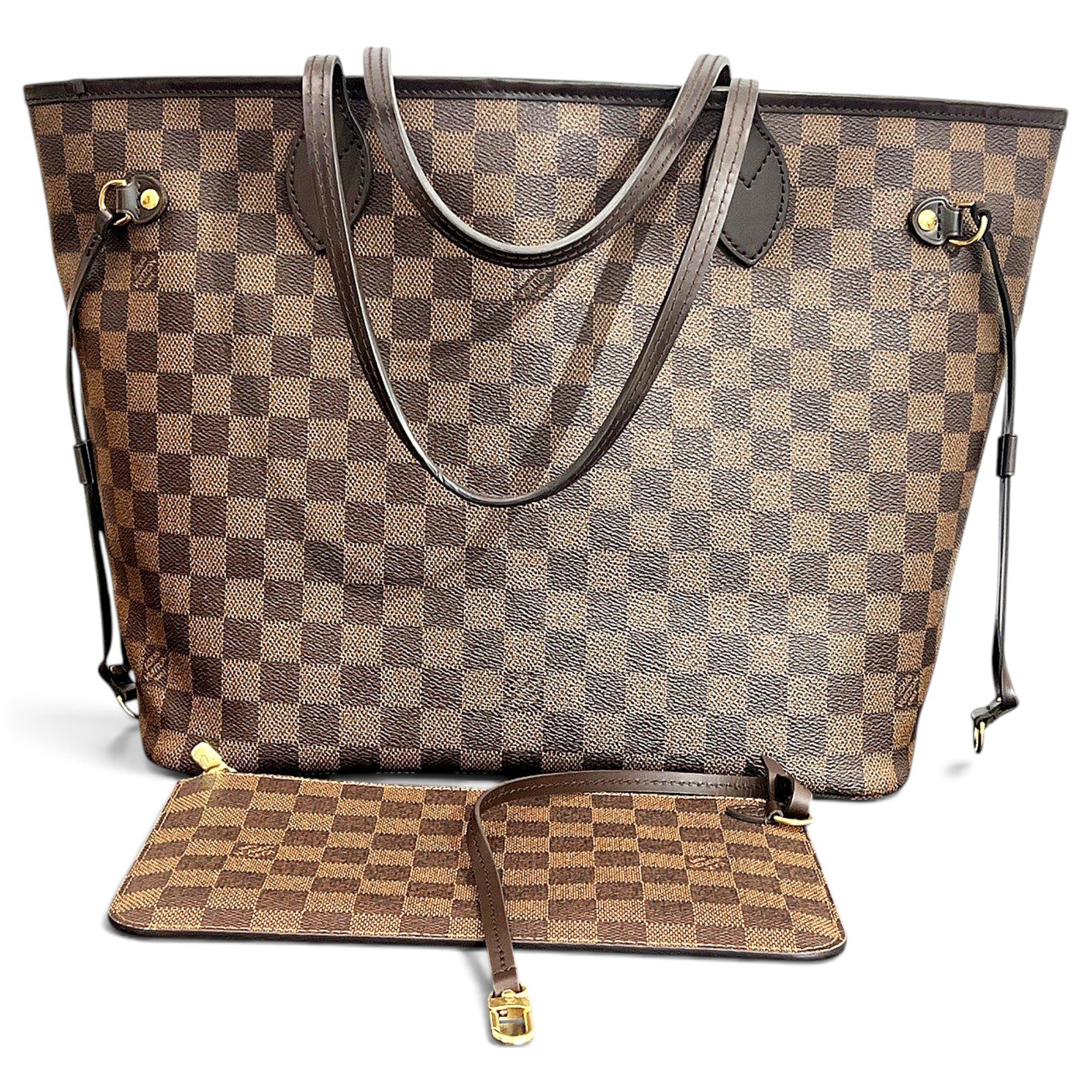Neverfull leather handbag
