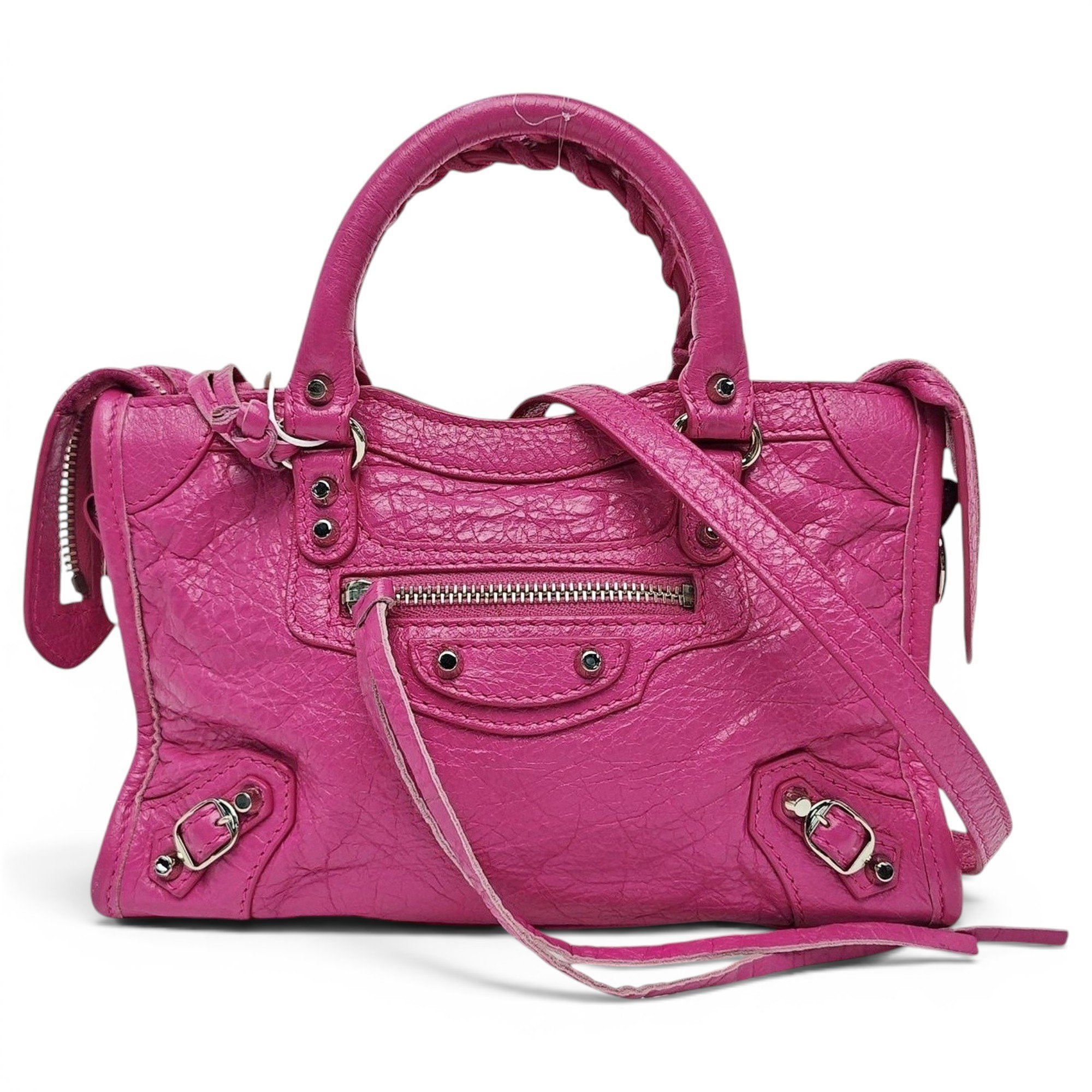 Leather handbag