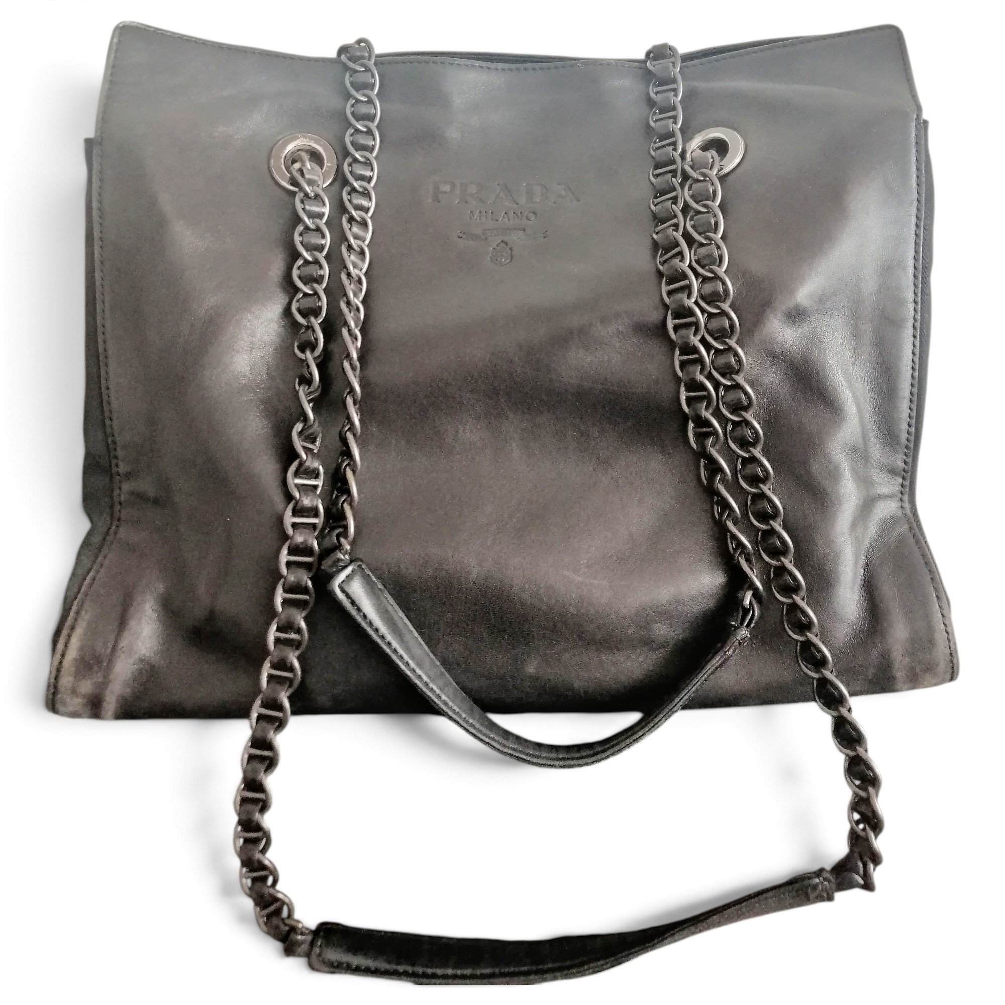 Leather handbag