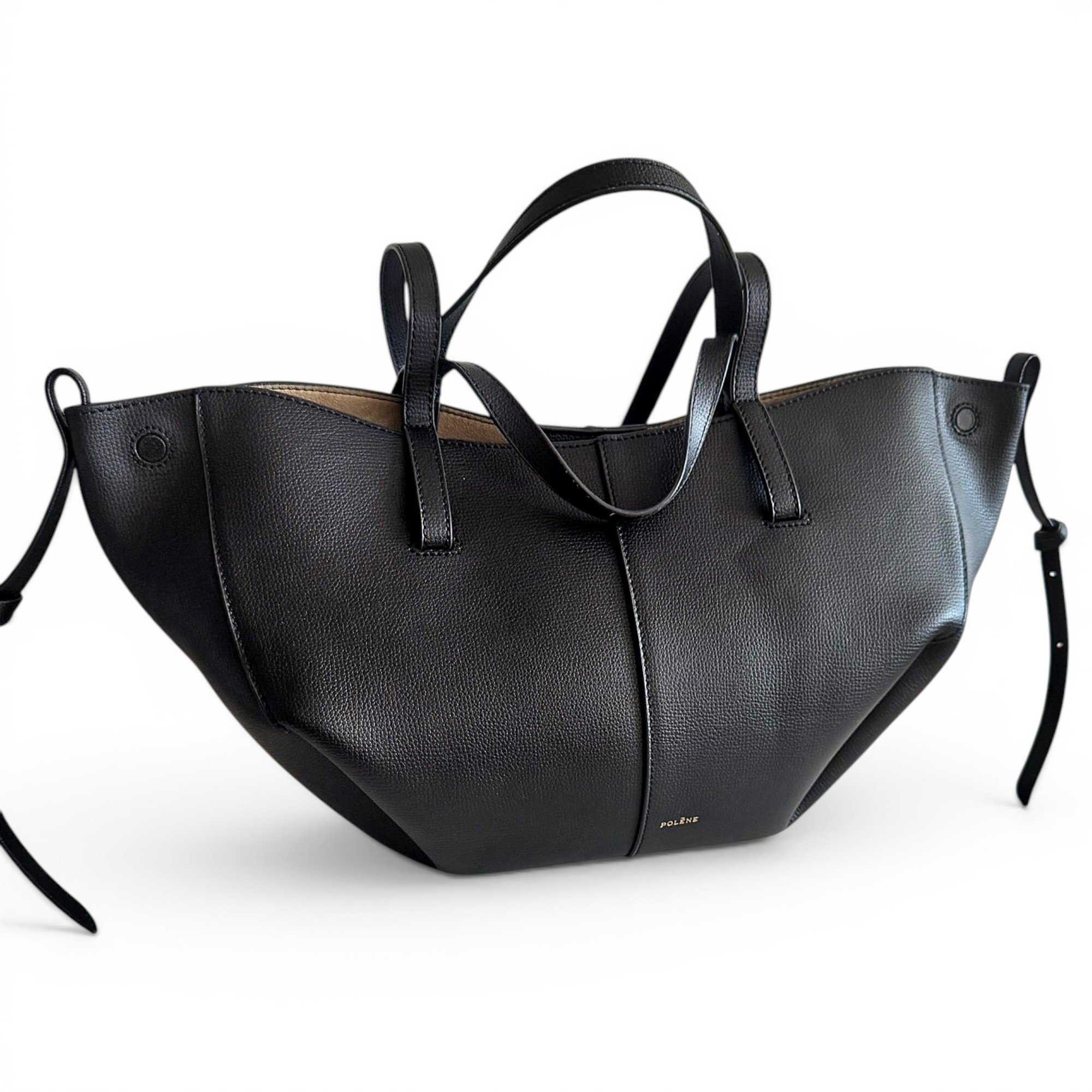 Leather tote