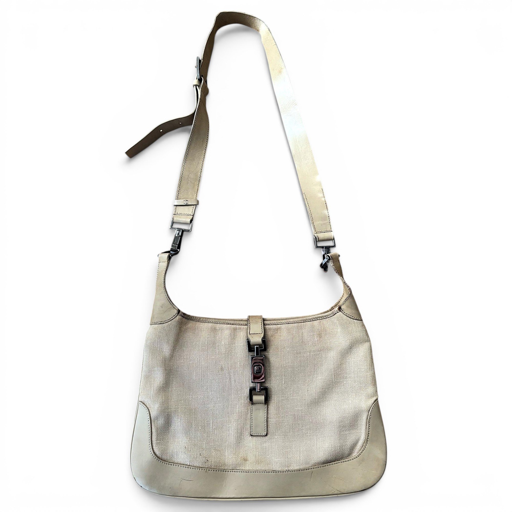 Gucci Jackie Vintage cloth handbag