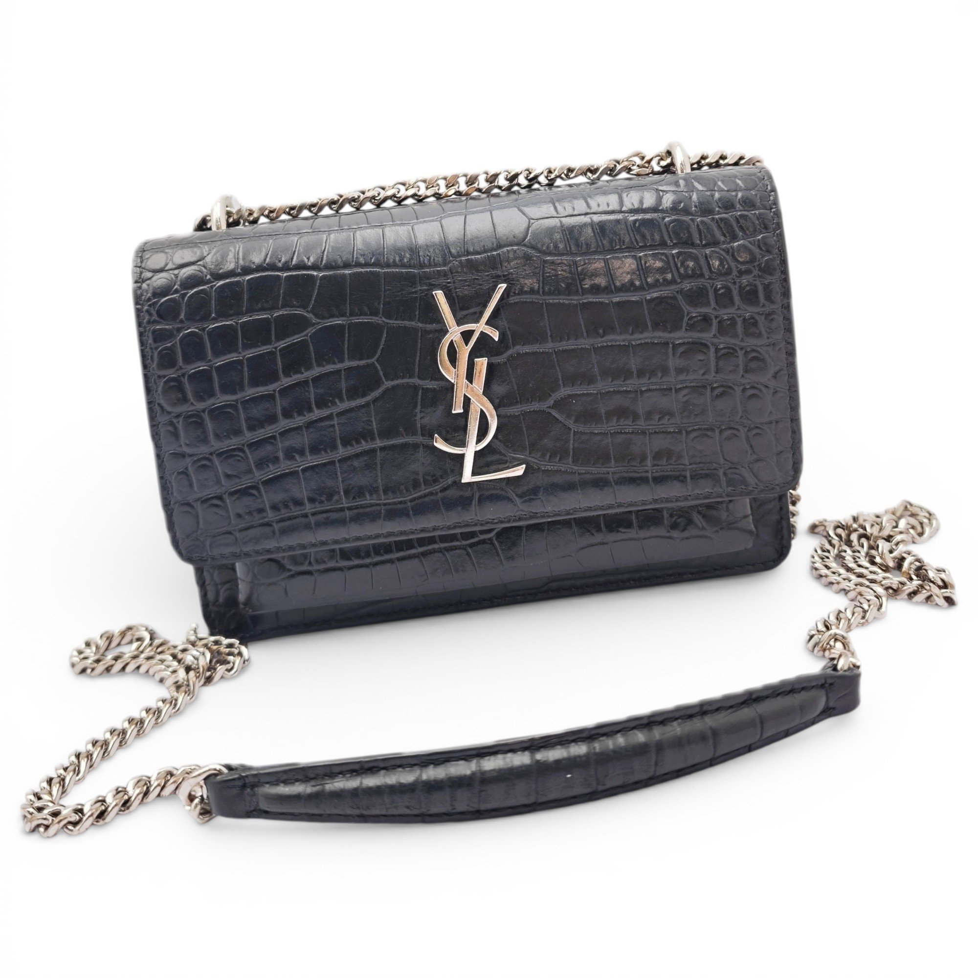 Sunset leather handbag