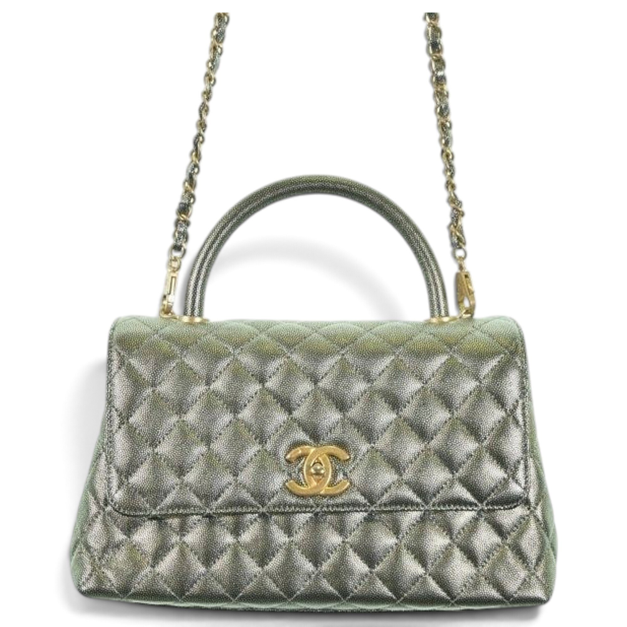 Leather handbag